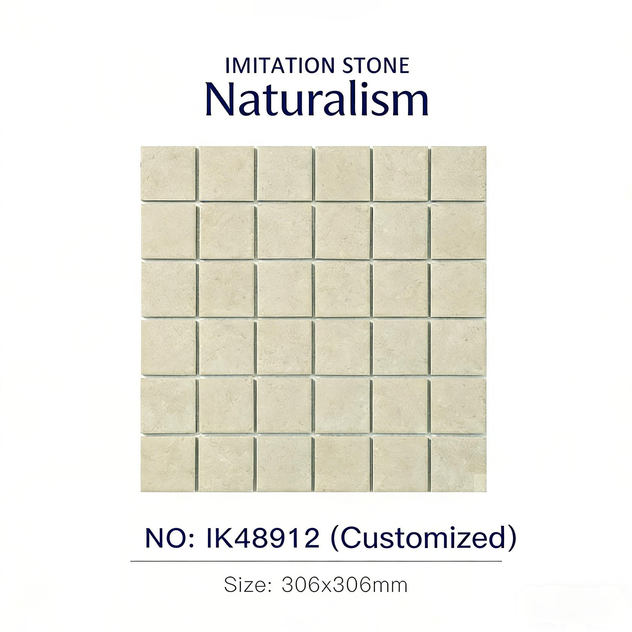 Shuang Ou Naturalistic Imitation Stone Ceramic Mosaic Wabi Sabi Wind Swimming Pool Hotel Homestay Pool Landscape Pool Ceramic Tile - Tile(Small Stone) / Pool Tiles / Specialized Outdoor Tiles | CHEERFUL Kenya image 5 detail view
