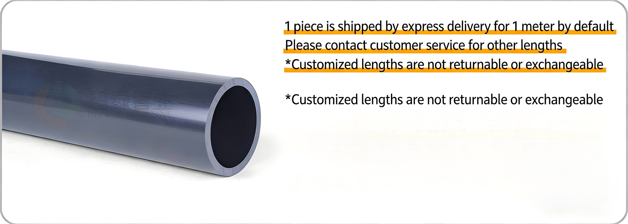 National Standard UPVC Industrial Pipeline Dark Gray Chemical Grade Pipe Fittings Acid and Alkali Resistant Thickened Rigid Pipe Water Supply Fittings DN2032 - UPVC products | CHEERFUL Kenya detail view