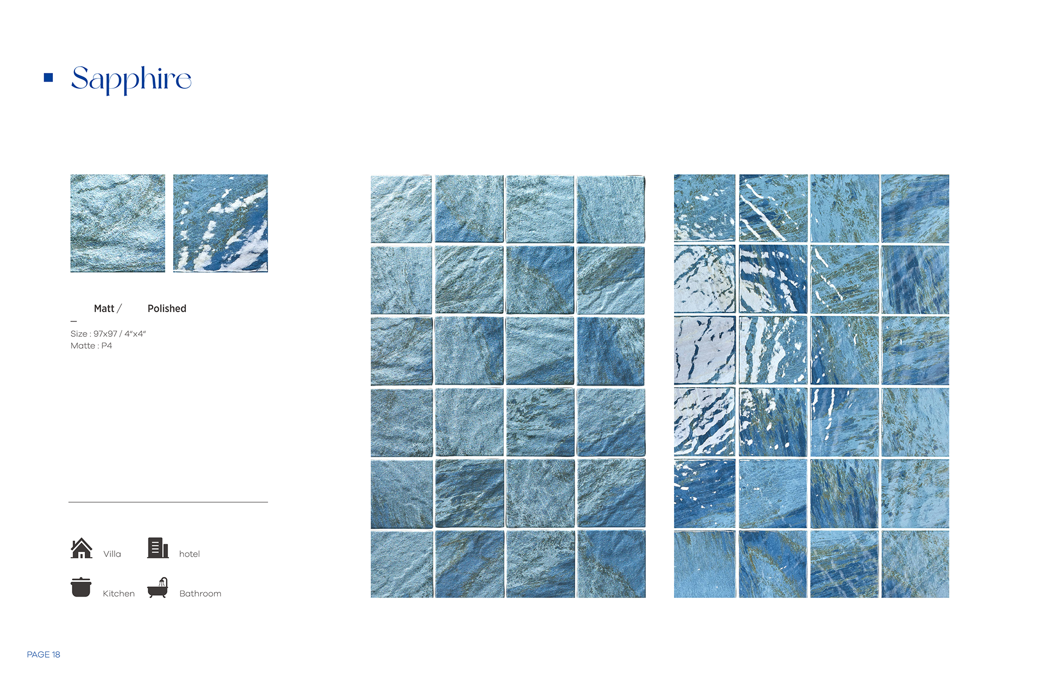 Pool Tiles and Mosaic - Tile(Small Stone) / Pool Tiles / Specialized Outdoor Tiles | CHEERFUL Kenya image 14 detail view