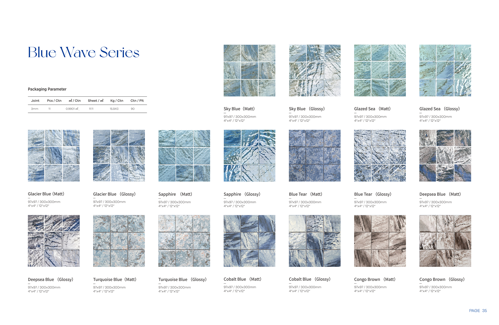 Pool Tiles and Mosaic - Tile(Small Stone) / Pool Tiles / Specialized Outdoor Tiles | CHEERFUL Kenya image 19 detail view