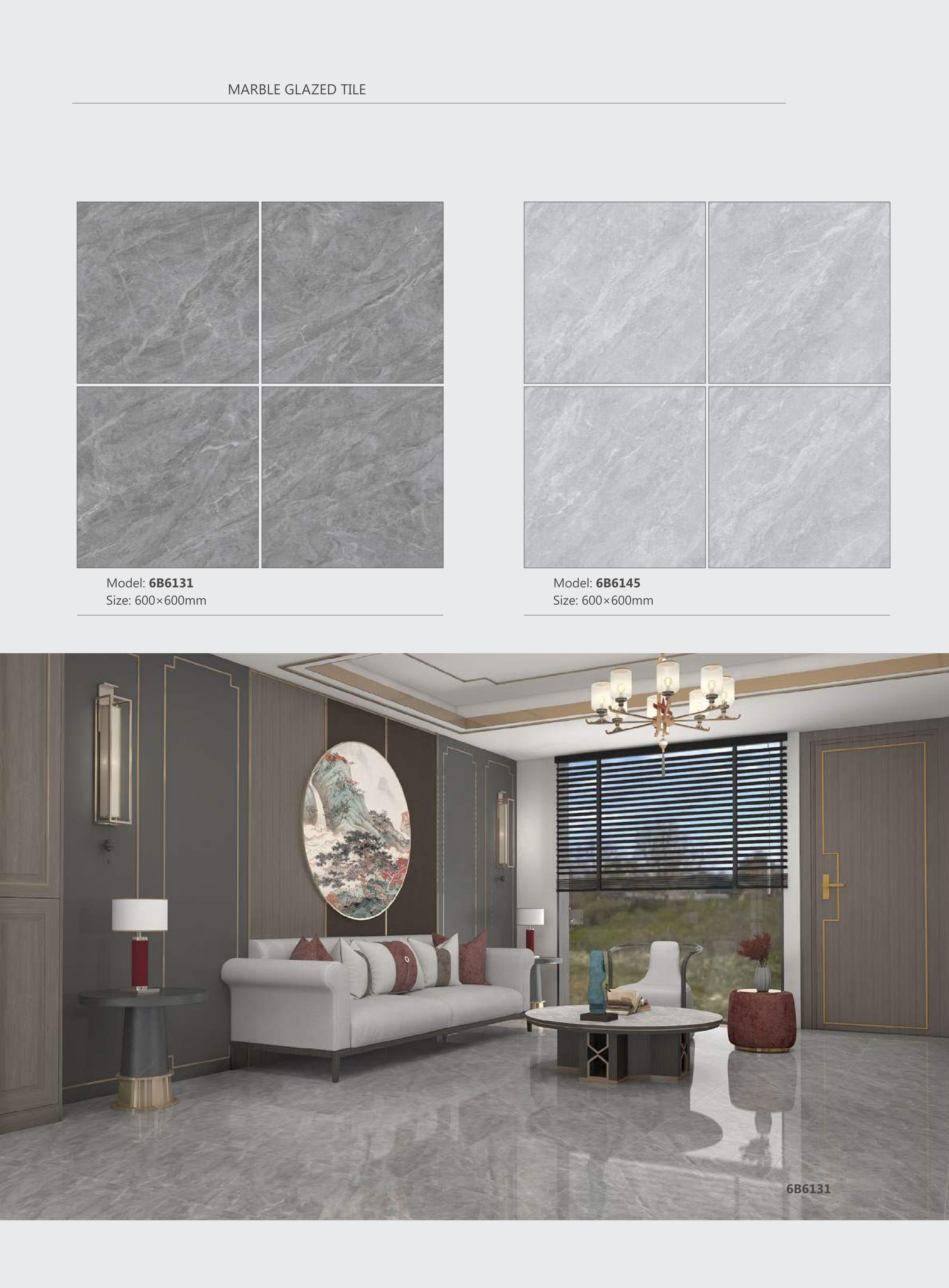 Gold Polished Glaze Series - Tile(Thick stone) | CHEERFUL Kenya detail view