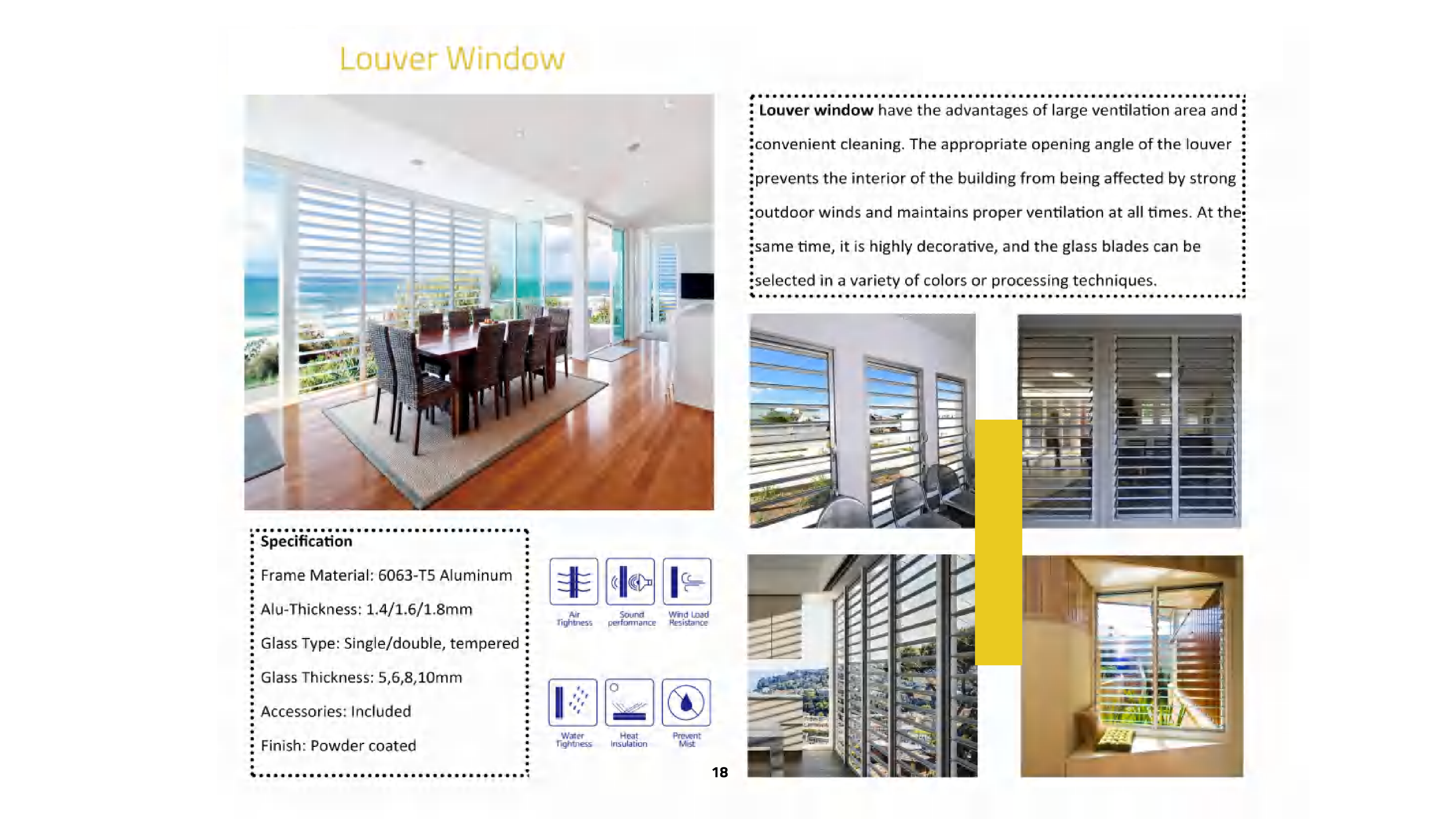Tilt & Turn/Louver/Skylight Window - Door/Window | CHEERFUL Kenya image 2 detail view