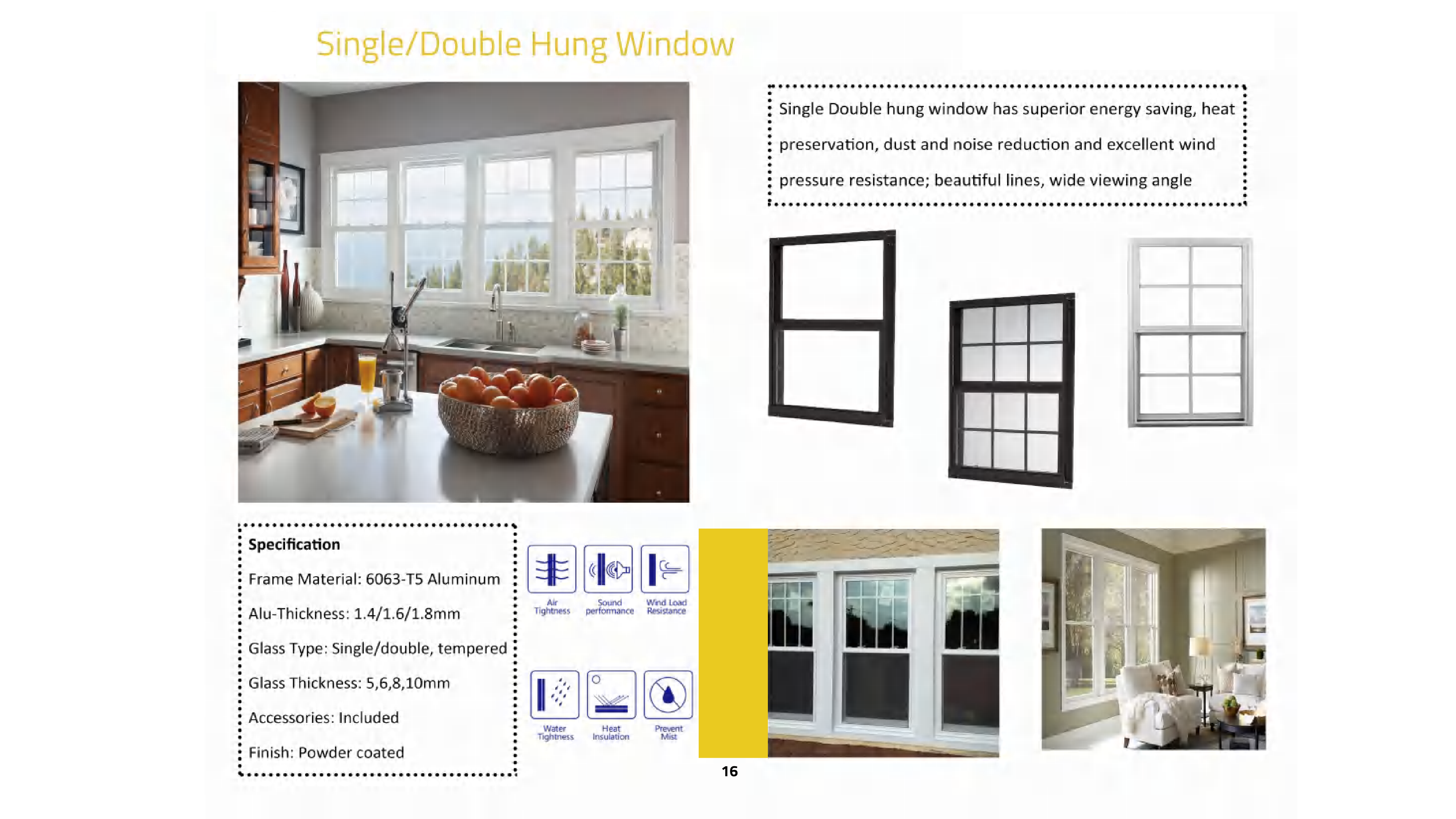 Casement/Folding/Sliding/Awning/Single/Double Hung Window - Door/Window | CHEERFUL Kenya image 5 detail view