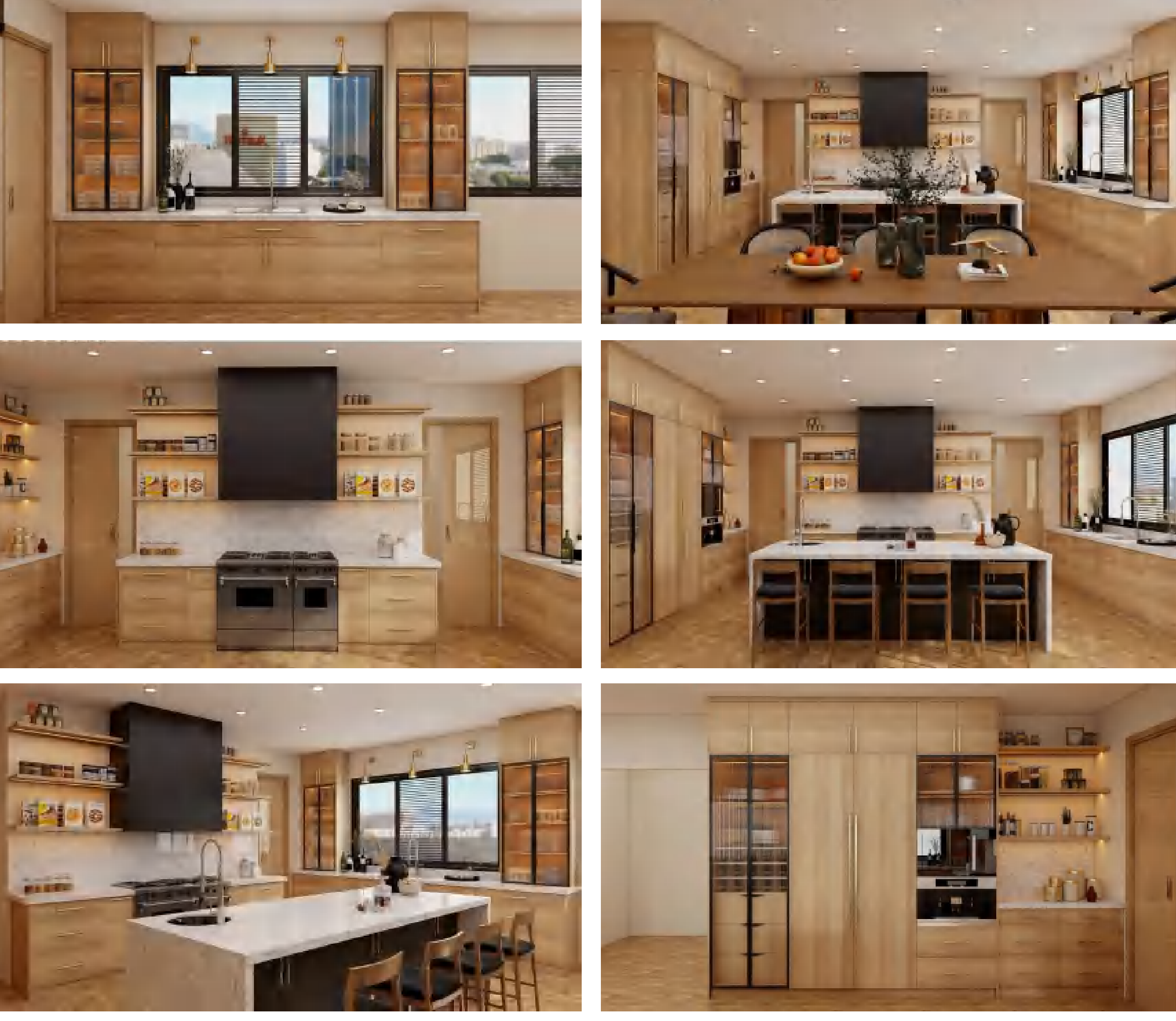 Melamine Kitchen - Custom Kitchen Cabinets & Countertop | CHEERFUL Kenya