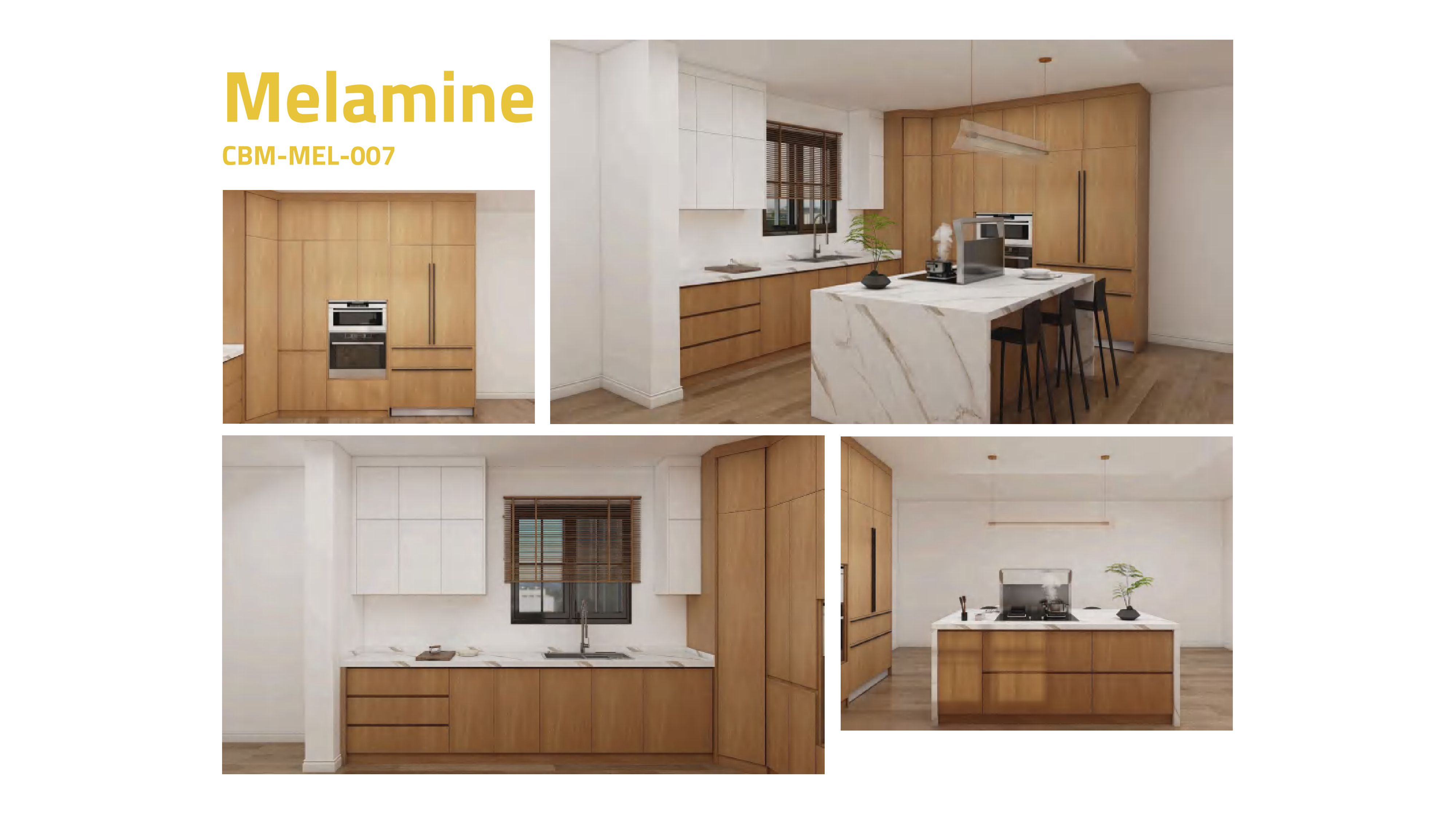 Melamine Kitchen - Custom Kitchen Cabinets & Countertop | CHEERFUL Kenya image 7 detail view
