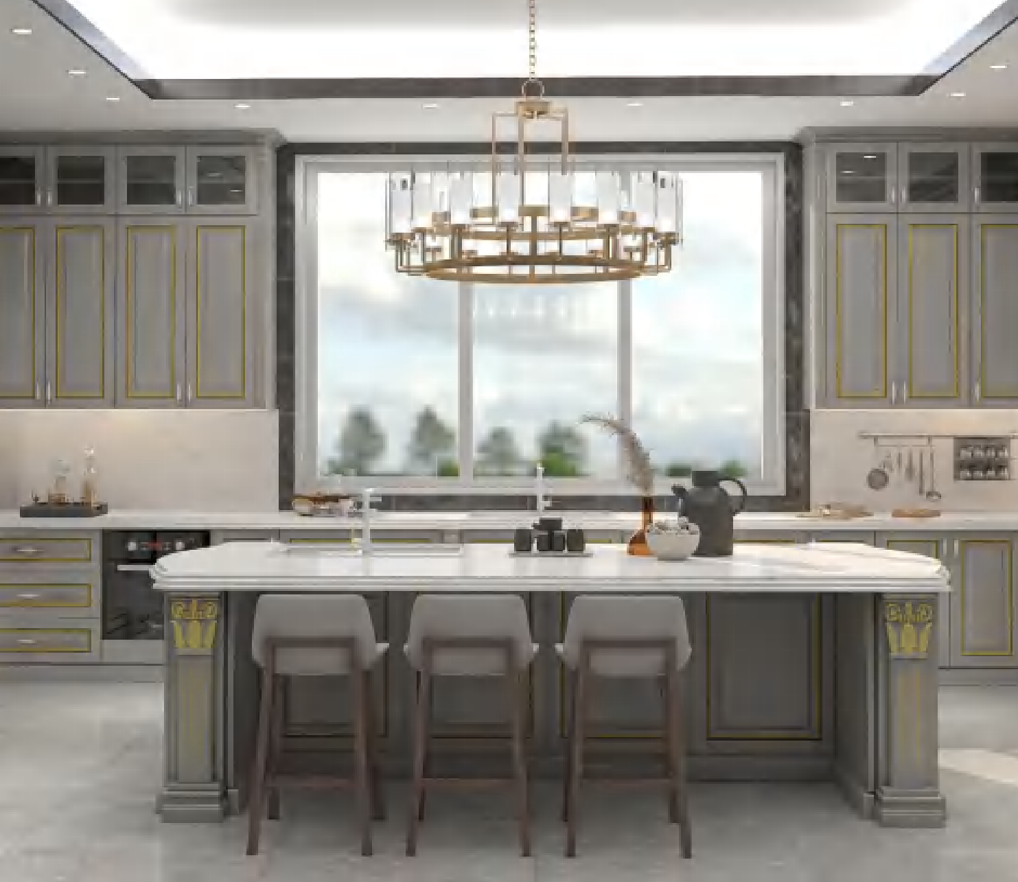 Classic Kitchen - Custom Kitchen Cabinets & Countertop | CHEERFUL Kenya image 2
