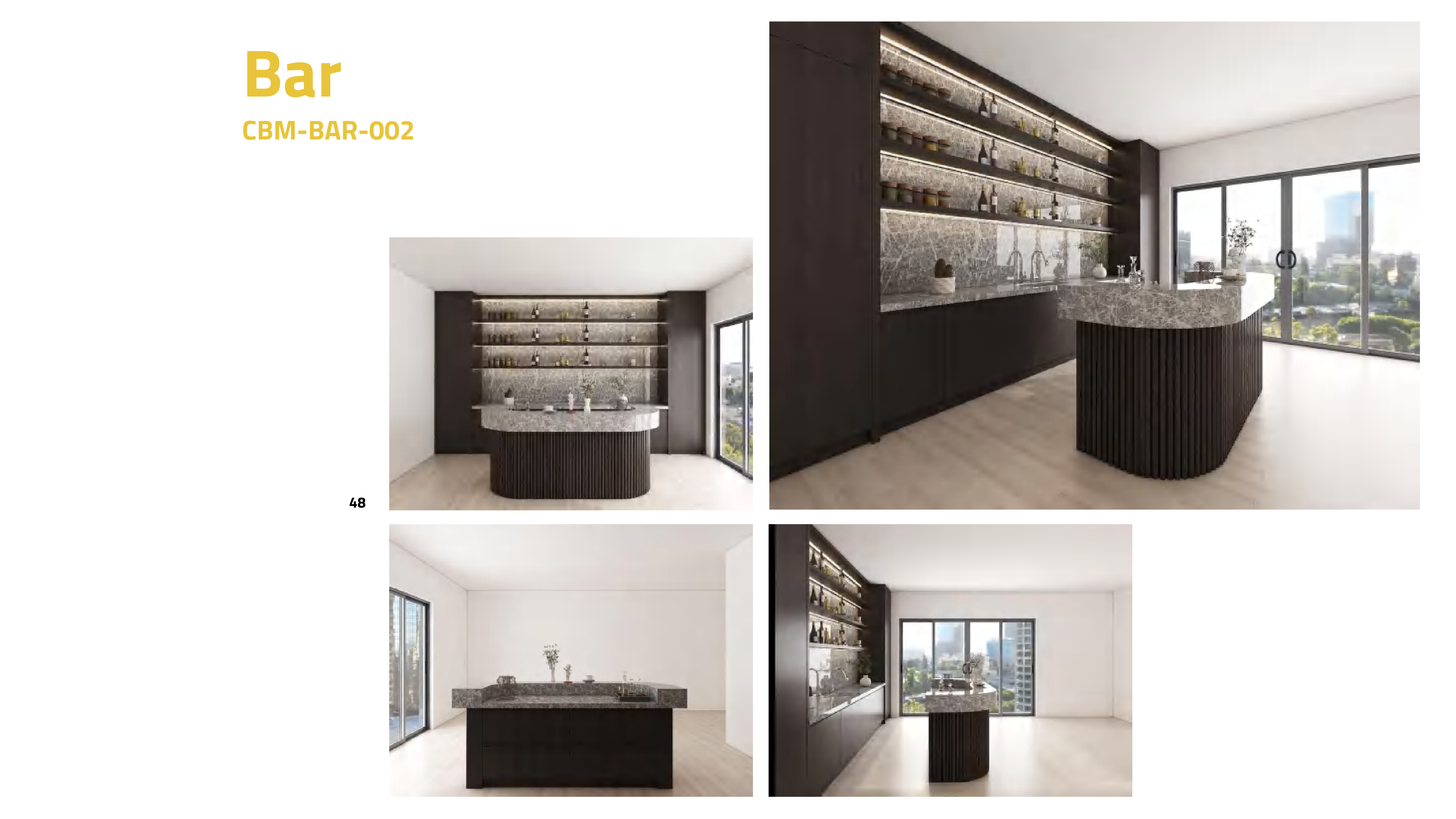 Bar - Custom Kitchen Cabinets & Countertop | CHEERFUL Kenya image 2 detail view