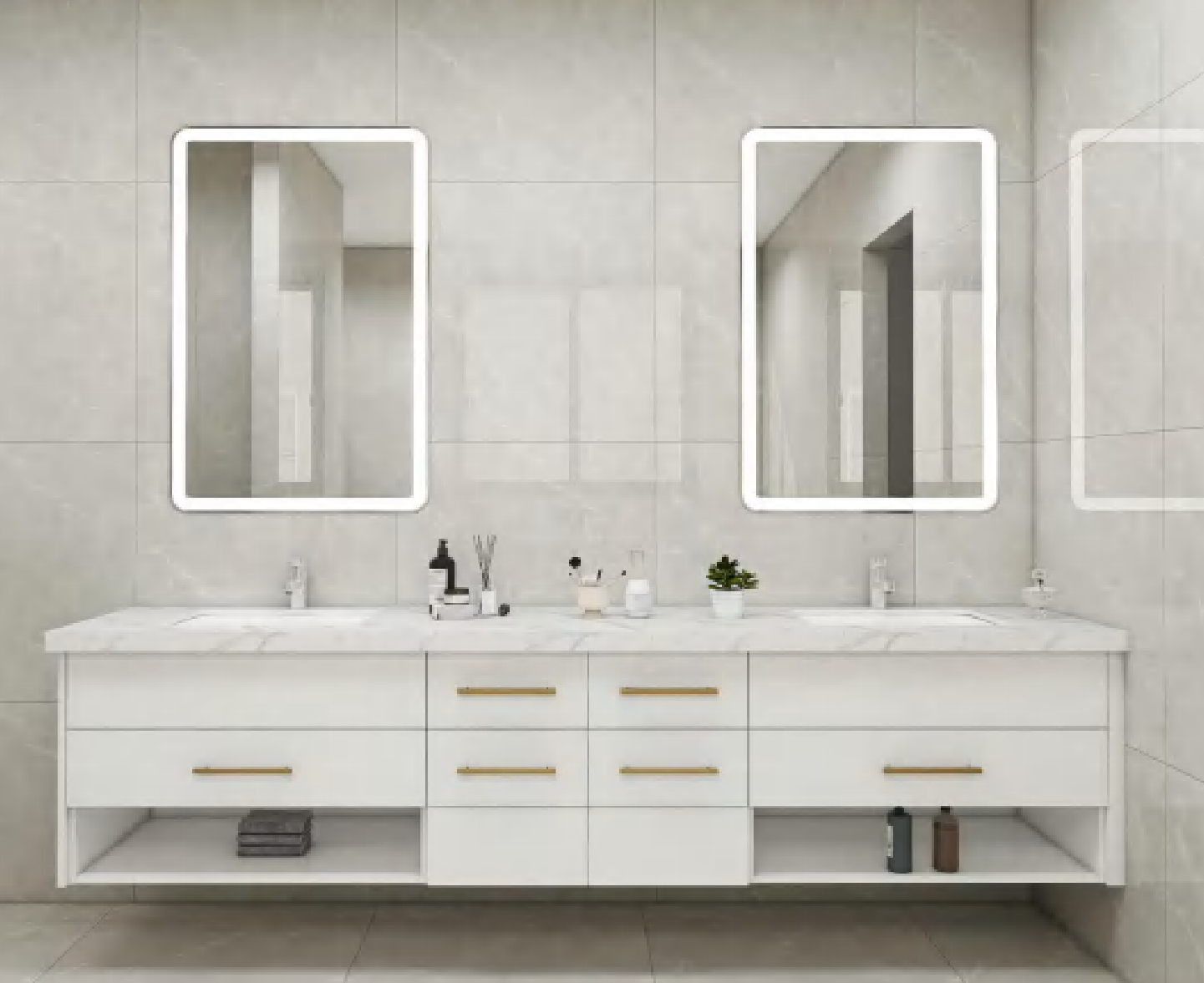 Vanity - Custom Kitchen Cabinets & Countertop | CHEERFUL Kenya image 4