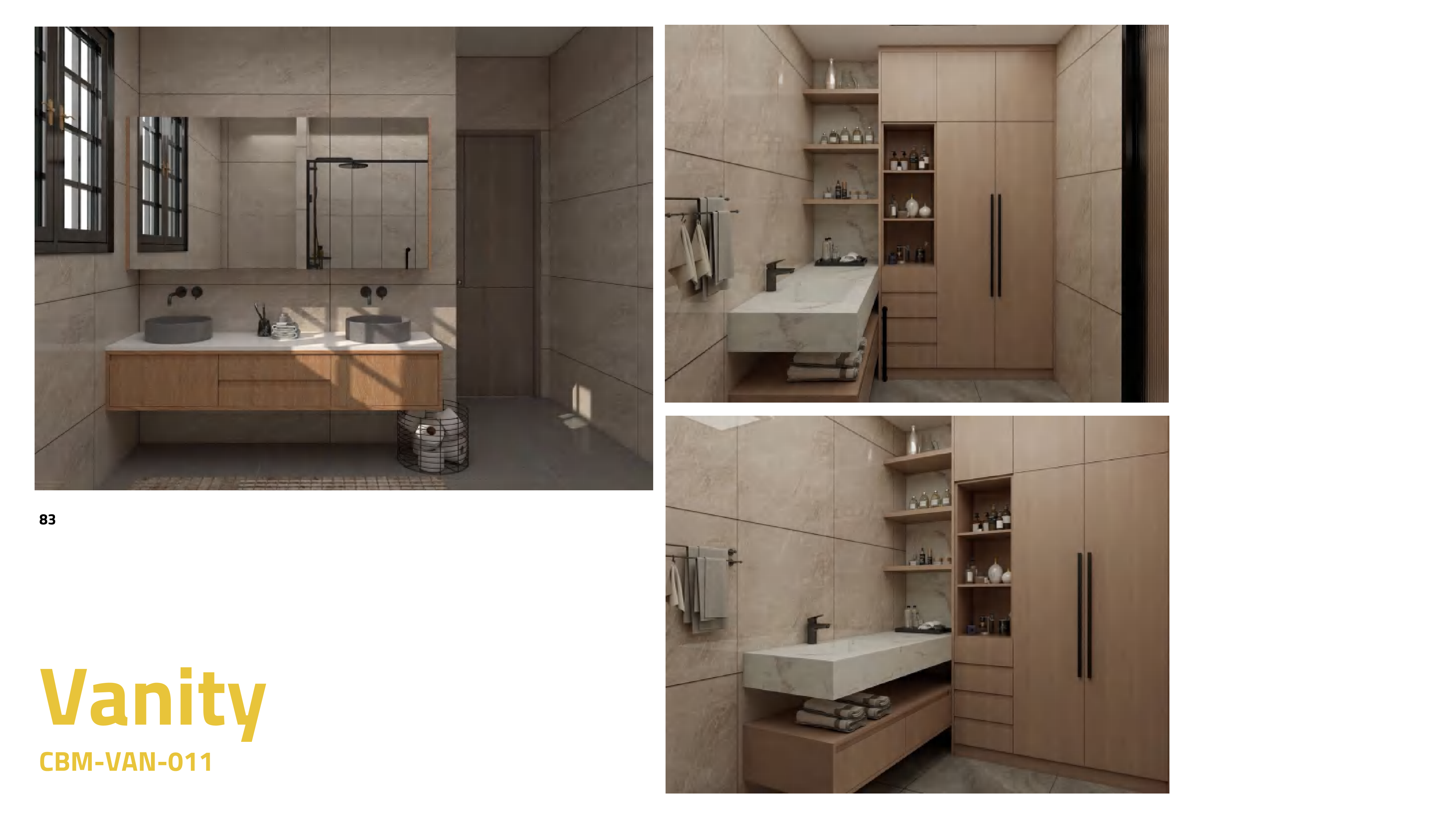Vanity - Custom Kitchen Cabinets & Countertop | CHEERFUL Kenya image 11 detail view