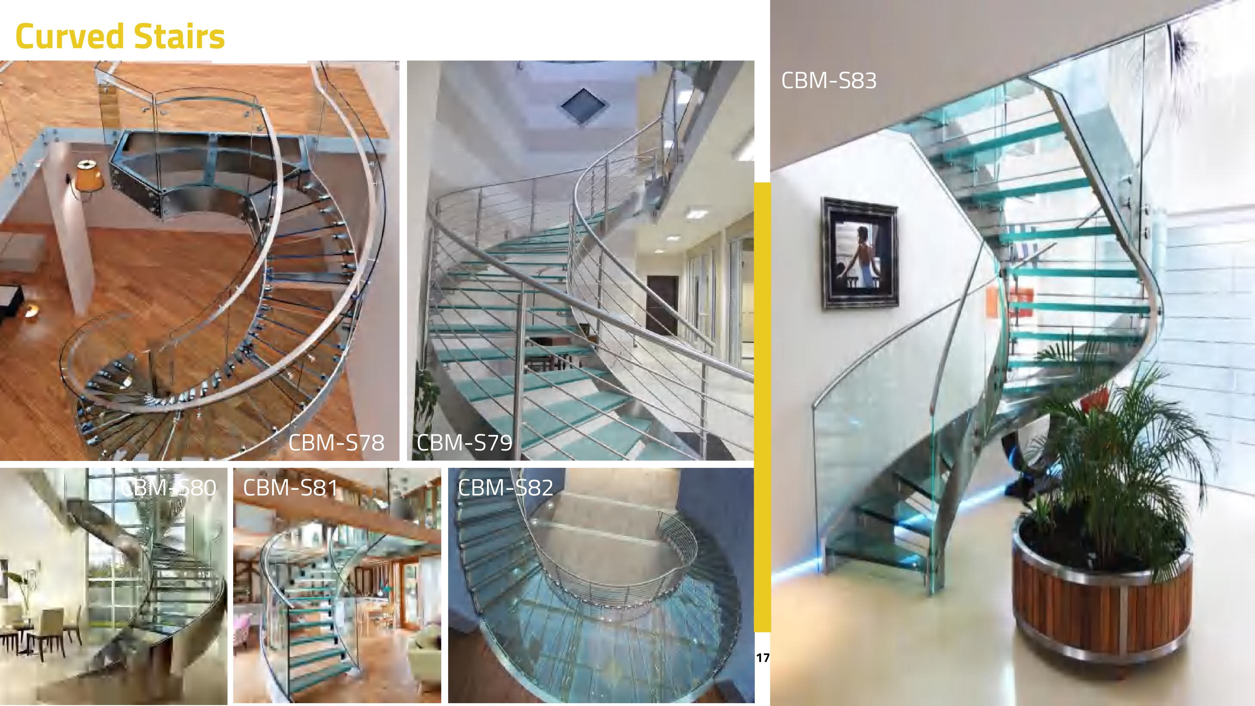 Curved Stairs - Stairs and Railing | CHEERFUL Kenya image 2 detail view
