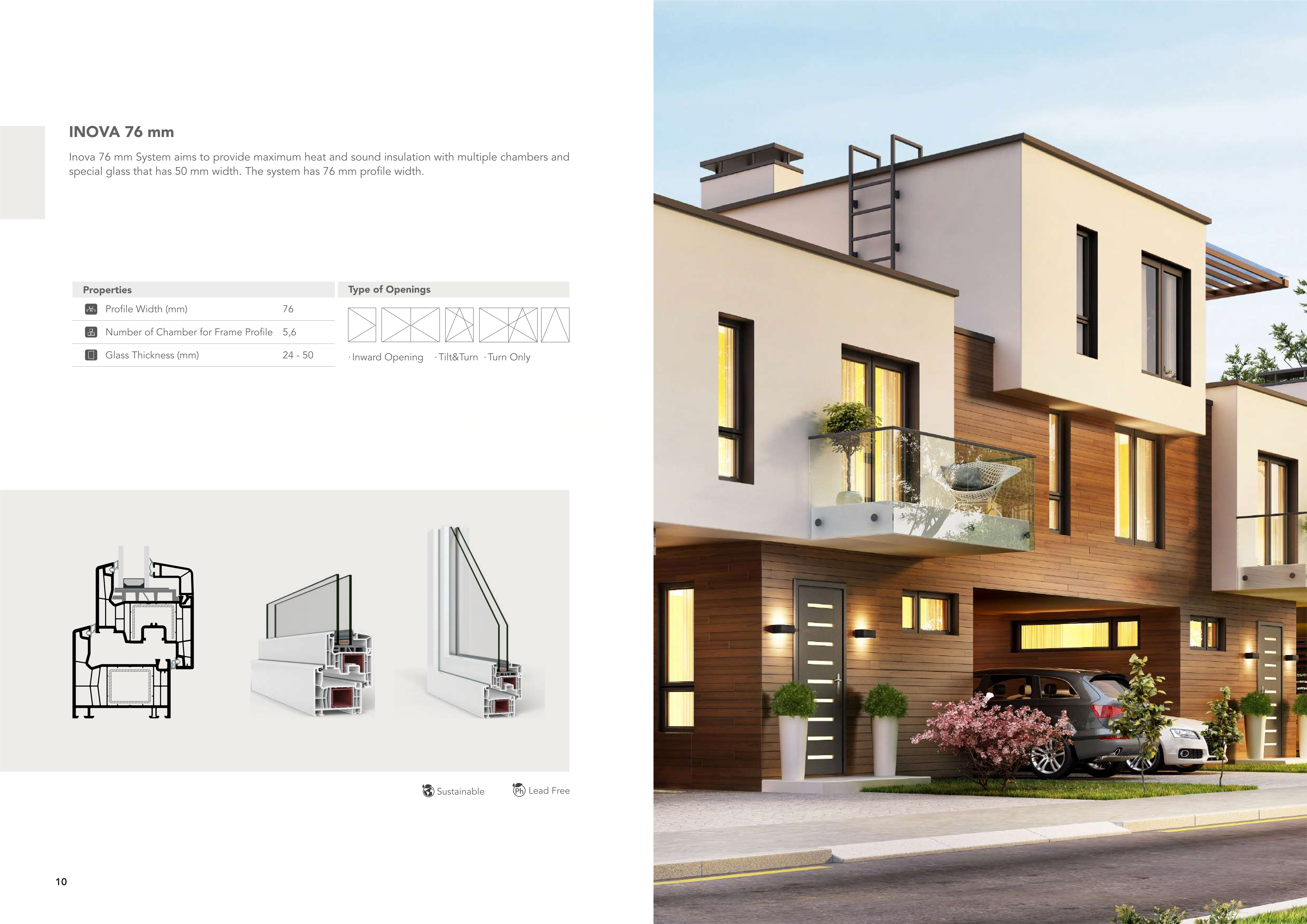 uPVC Door and Window Systems - Door/Window | CHEERFUL Kenya image 2 detail view
