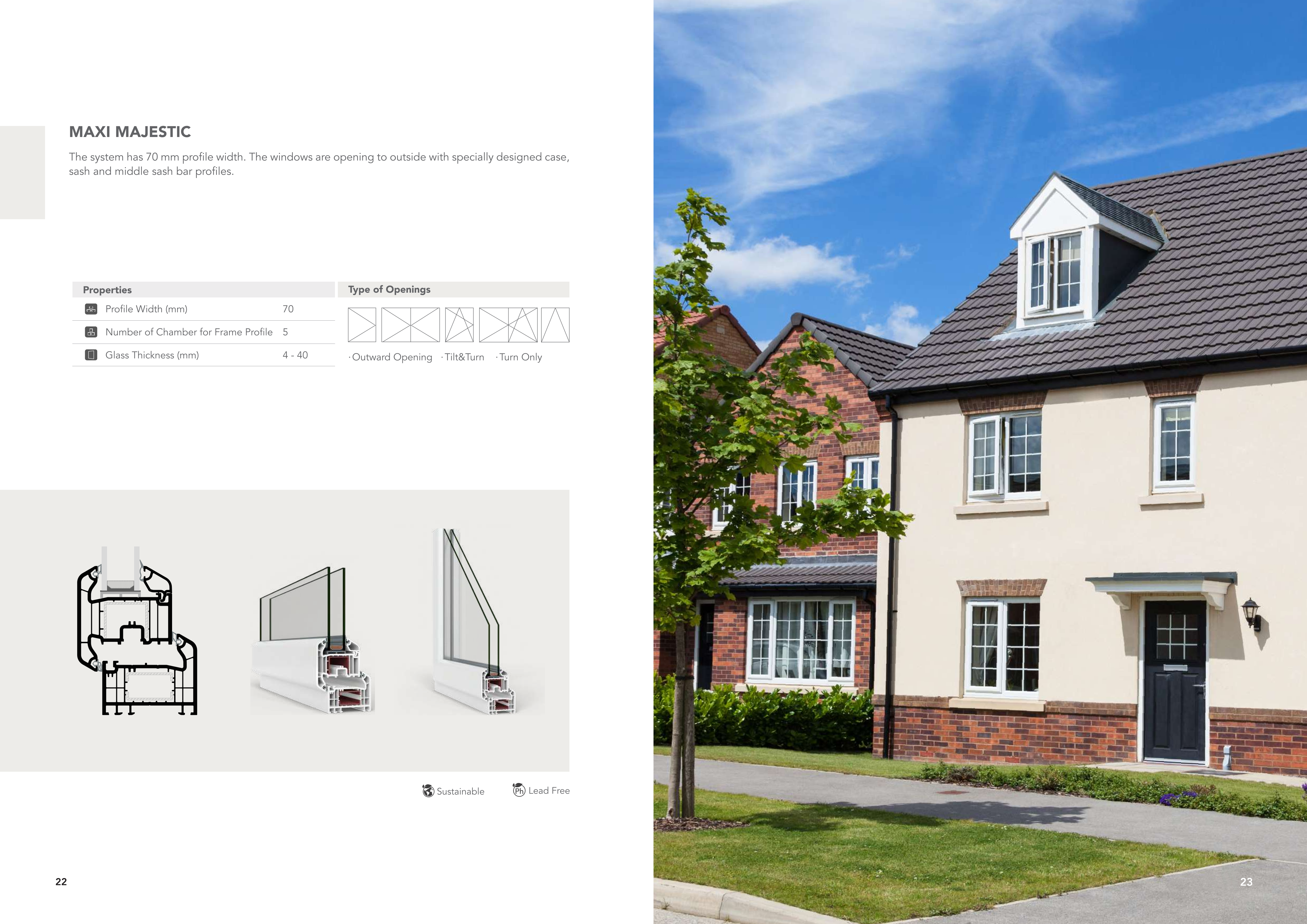 uPVC Door and Window Systems - Door/Window | CHEERFUL Kenya image 8 detail view