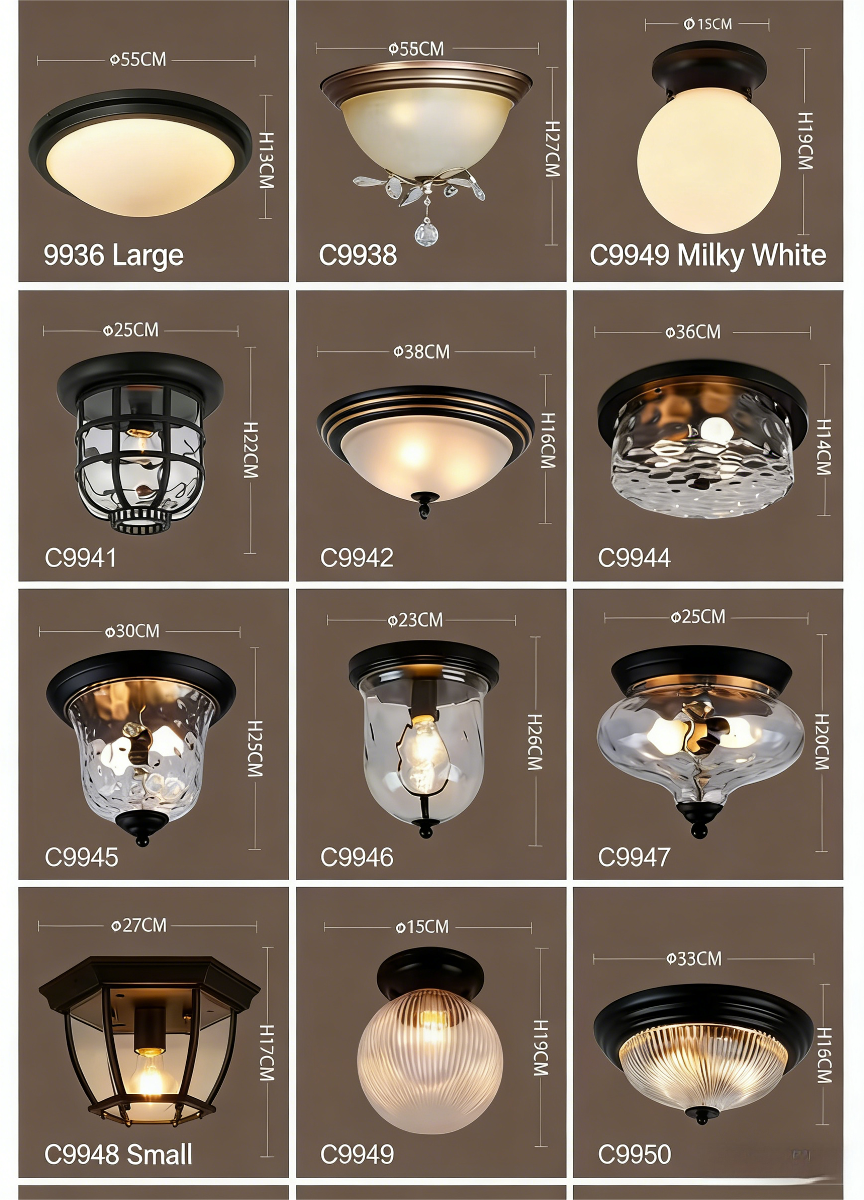 American ceiling light, European creative retro industrial style balcony corridor hallway foyer bedroom dining room lighting fixtures - Lighting Fixtures | CHEERFUL Kenya image 4 detail view