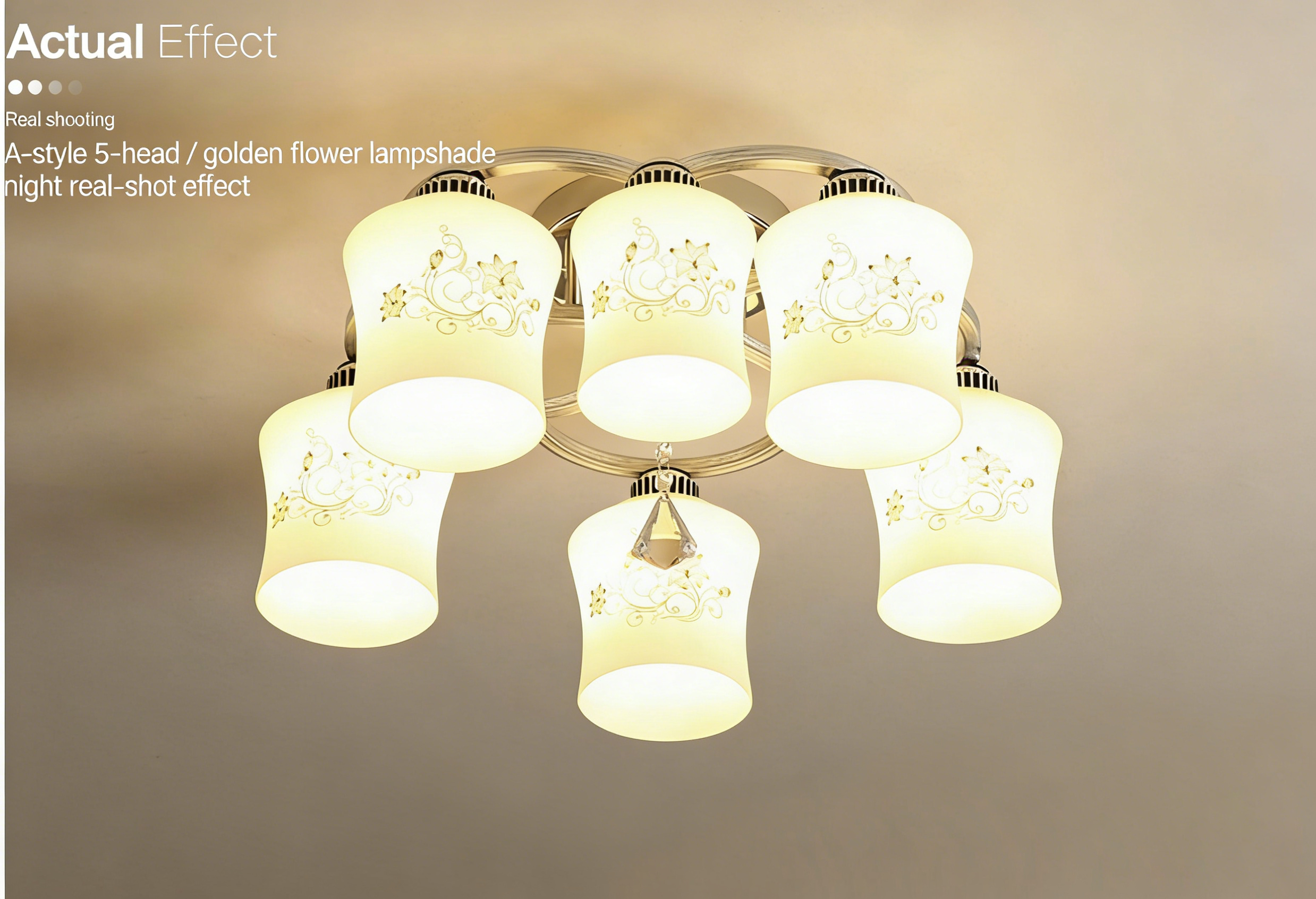 Bedroom lights, small living room lights, dining room pendant lights, three headed LED lights with replaceable bulbs - Lighting Fixtures | CHEERFUL Kenya image 4 detail view