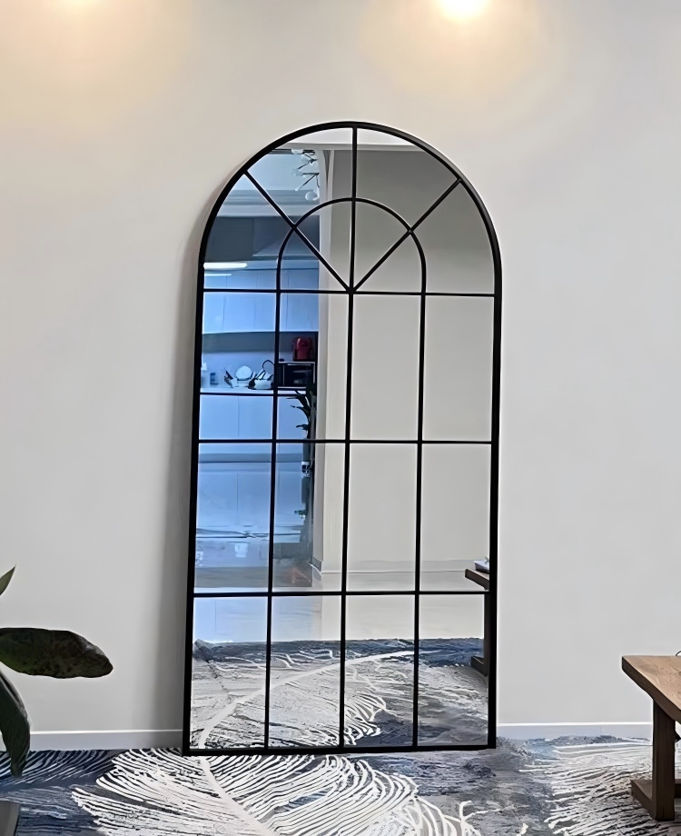 French-style arched wrought iron glass windows, interior decorative windows - Door/Window | CHEERFUL Kenya image 2 detail view