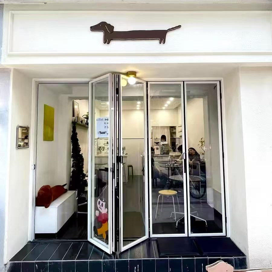 Household and commercial folding glass door - Door/Window | CHEERFUL Kenya image 2