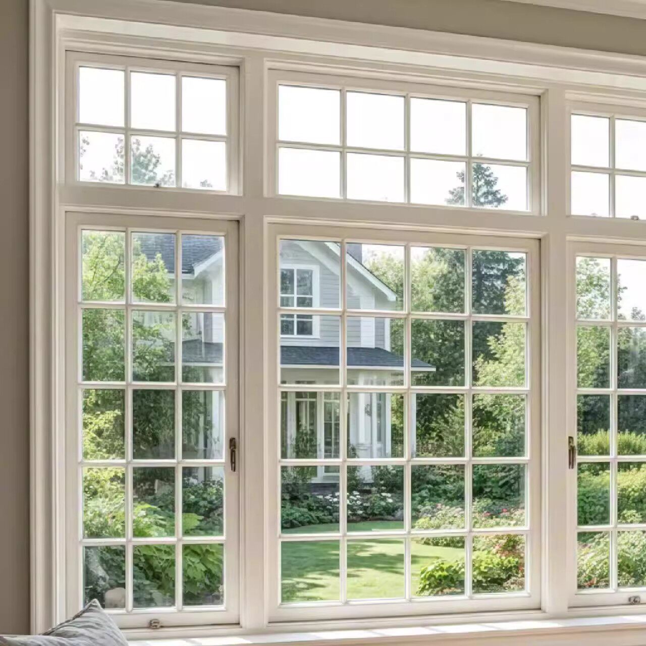 Modern minimalist style, creative French checkered glass versatile doors and windows - Door/Window | CHEERFUL Kenya image 3 detail view
