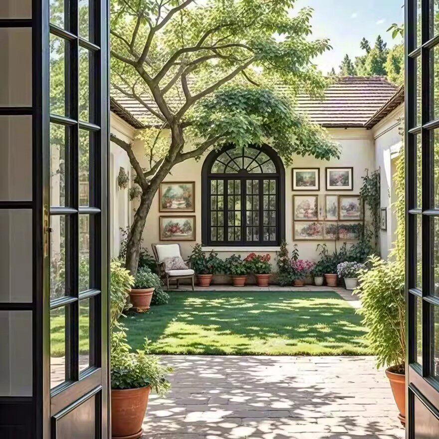 Modern minimalist style, creative French checkered glass versatile doors and windows - Door/Window | CHEERFUL Kenya image 8 detail view