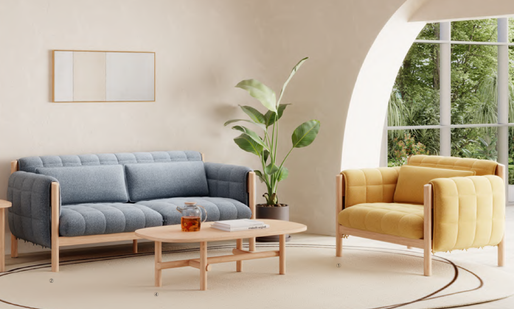 HILDA series sofa - Indoor and Outdoor Furniture | CHEERFUL Kenya