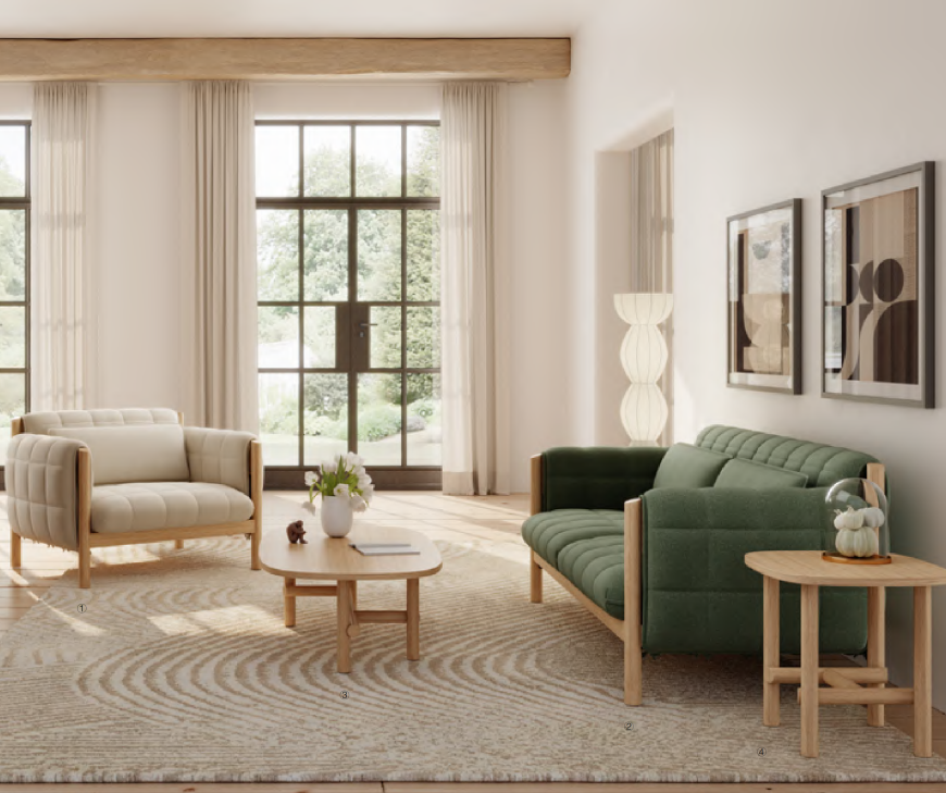 HILDA series sofa - Indoor and Outdoor Furniture | CHEERFUL Kenya image 2