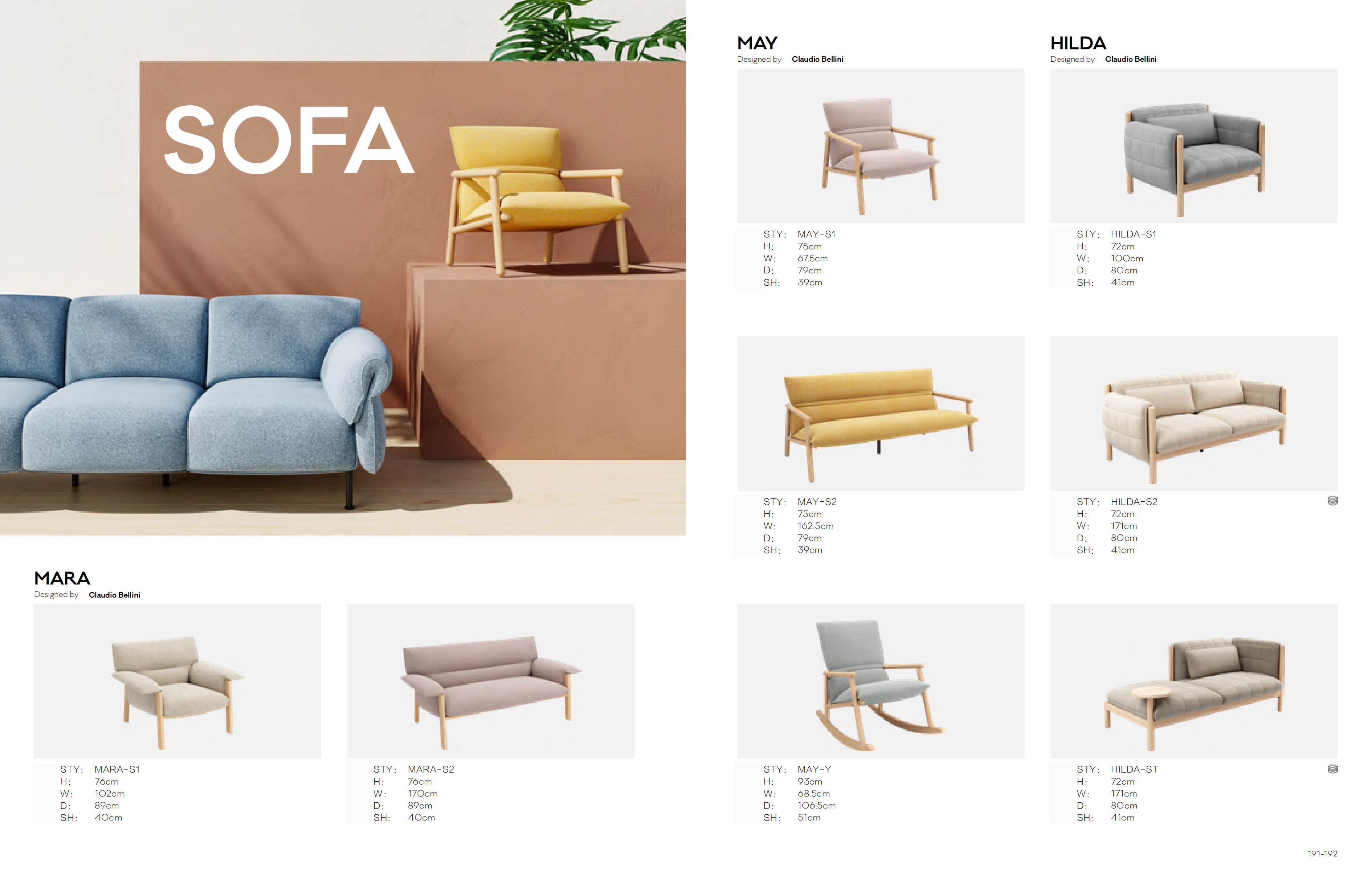 HILDA series sofa - Indoor and Outdoor Furniture | CHEERFUL Kenya image 3 detail view
