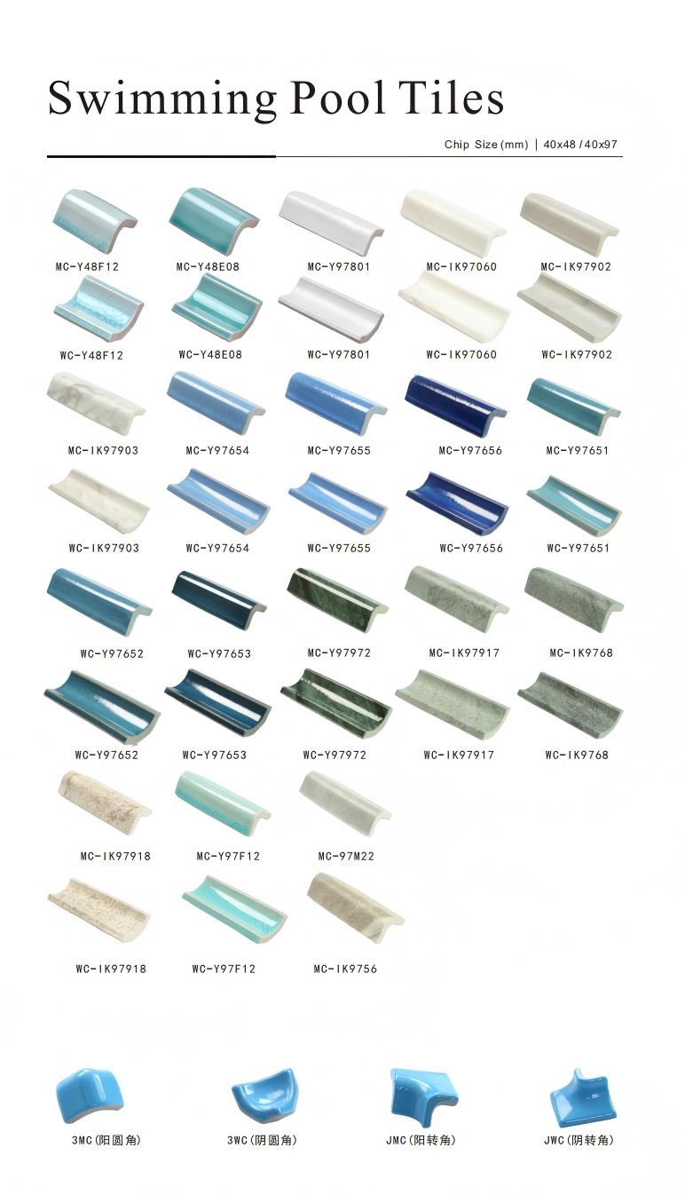 Swimming Pool Tiles - Tile(Small Stone) / Pool Tiles / Specialized Outdoor Tiles | CHEERFUL Kenya image 5 detail view