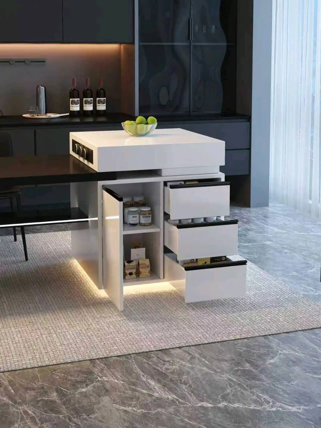 Island Dragon Head up Series - Custom Kitchen Cabinets & Countertop | CHEERFUL Kenya image 7 detail view