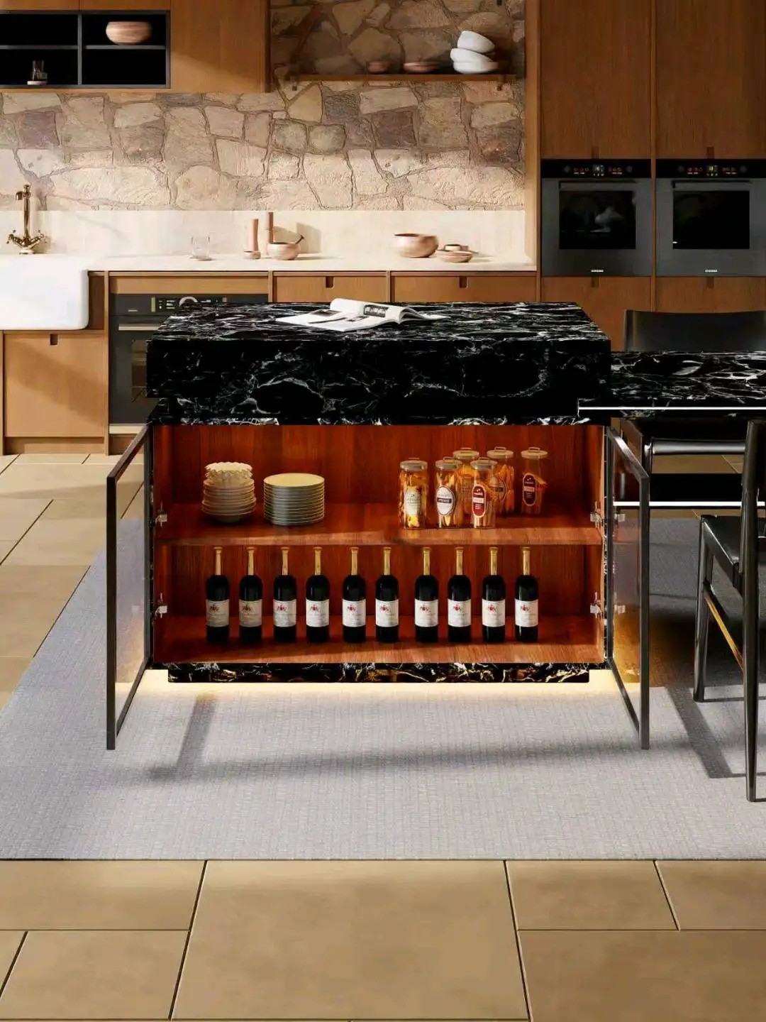 Island Dragon Head up Series - Custom Kitchen Cabinets & Countertop | CHEERFUL Kenya image 11 detail view