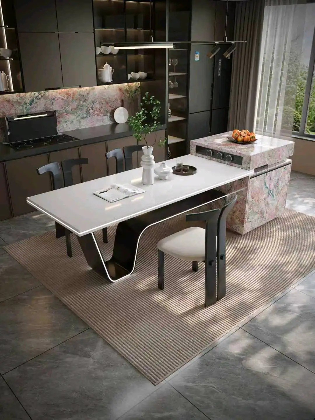 Island Dragon Head up Series - Custom Kitchen Cabinets & Countertop | CHEERFUL Kenya image 20 detail view