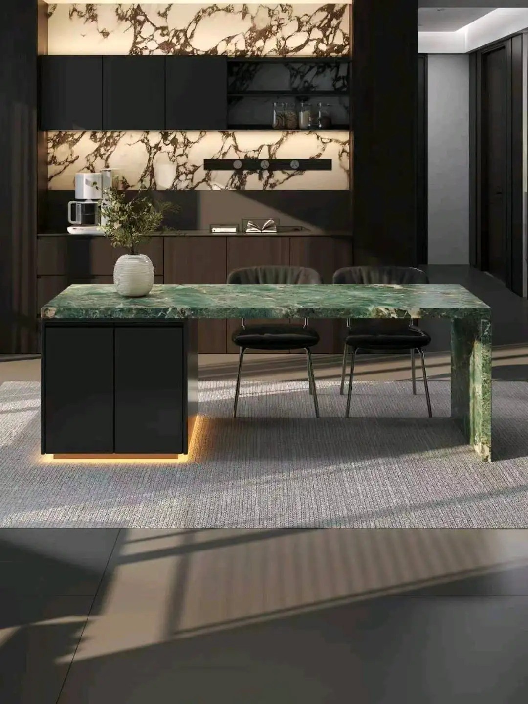 Island Table Flush Series - Custom Kitchen Cabinets & Countertop | CHEERFUL Kenya image 10 detail view