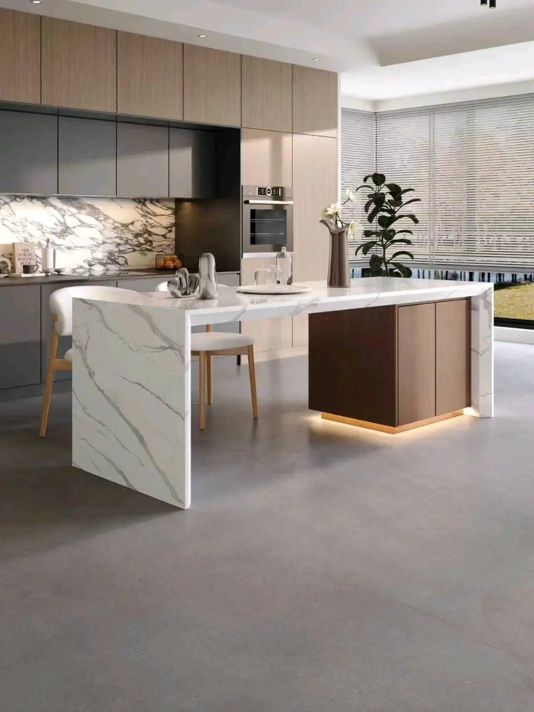 Island Table Flush Series - Custom Kitchen Cabinets & Countertop | CHEERFUL Kenya image 20 detail view