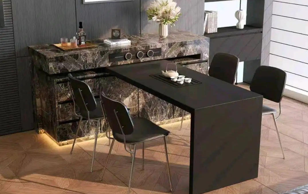 Island folding and telescopic series - Custom Kitchen Cabinets & Countertop | CHEERFUL Kenya image 5
