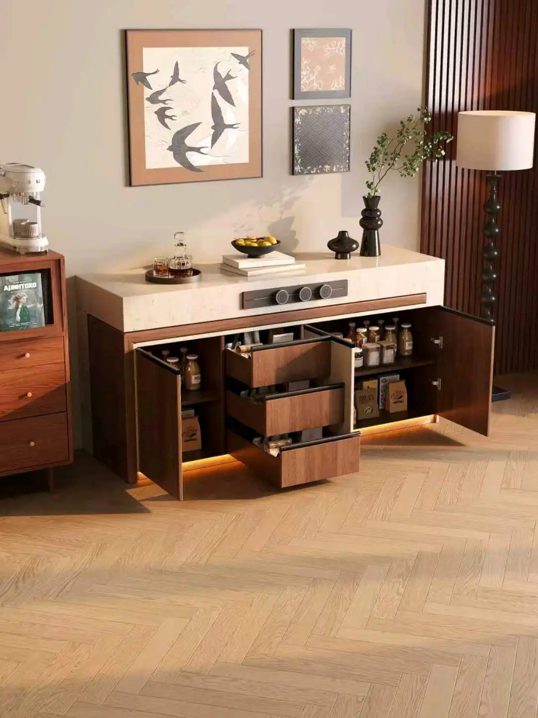 Island folding and telescopic series - Custom Kitchen Cabinets & Countertop | CHEERFUL Kenya image 4 detail view