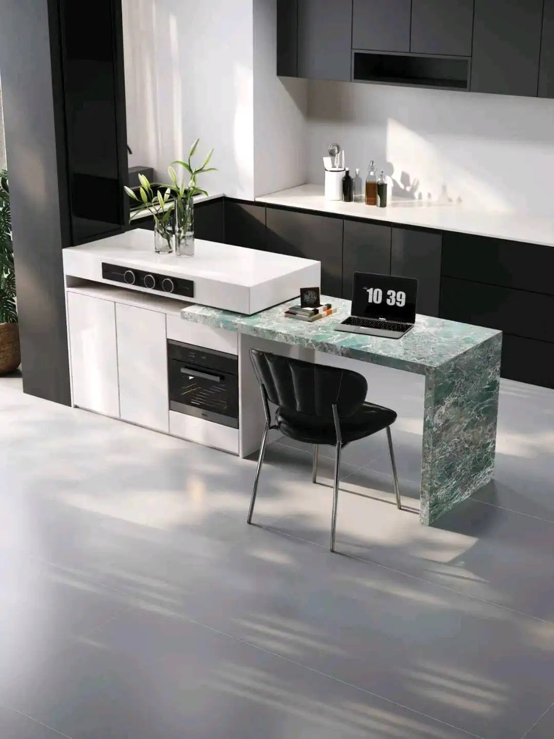 Island folding and telescopic series - Custom Kitchen Cabinets & Countertop | CHEERFUL Kenya image 12 detail view