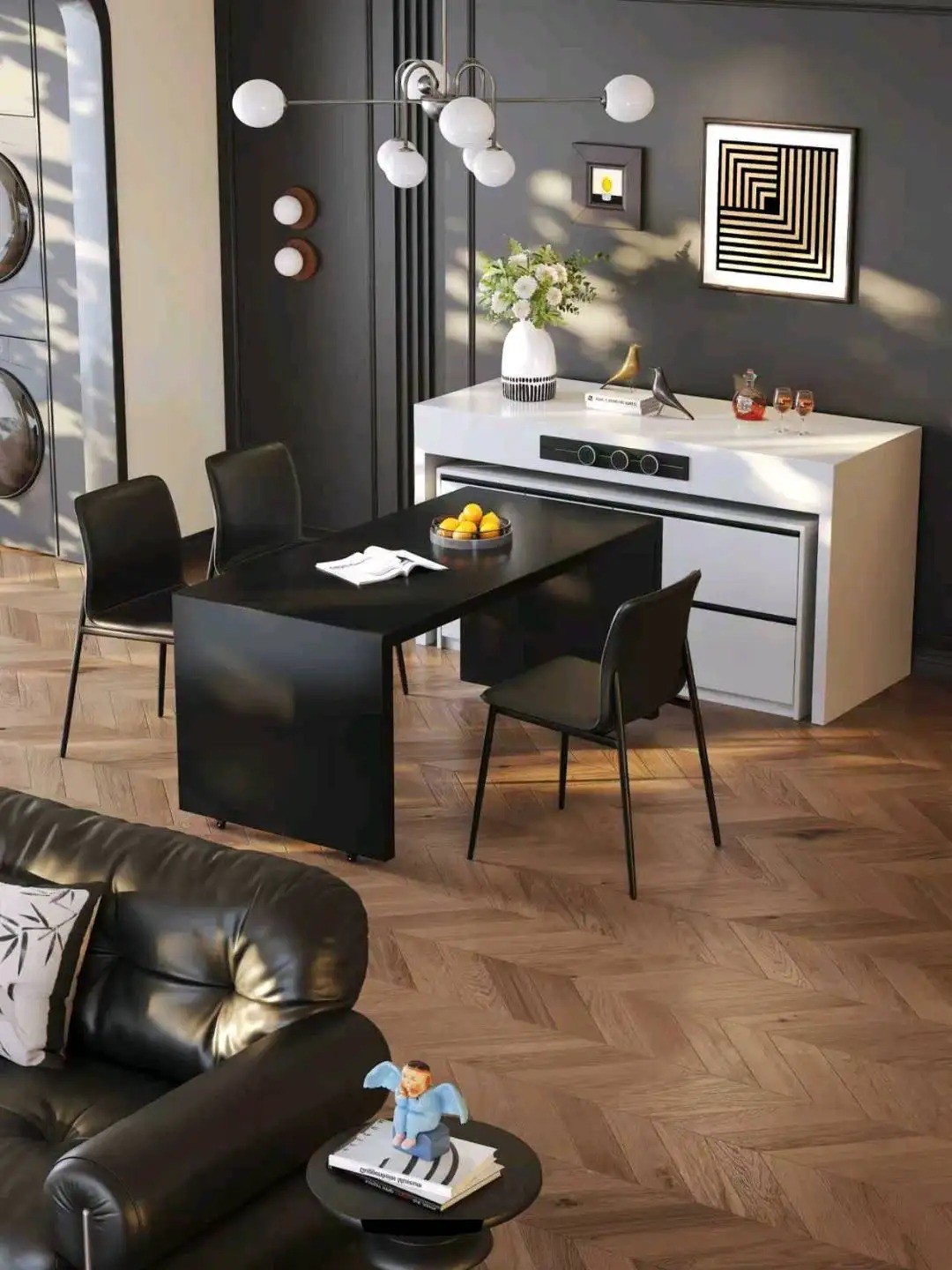Island folding and telescopic series - Custom Kitchen Cabinets & Countertop | CHEERFUL Kenya image 21 detail view