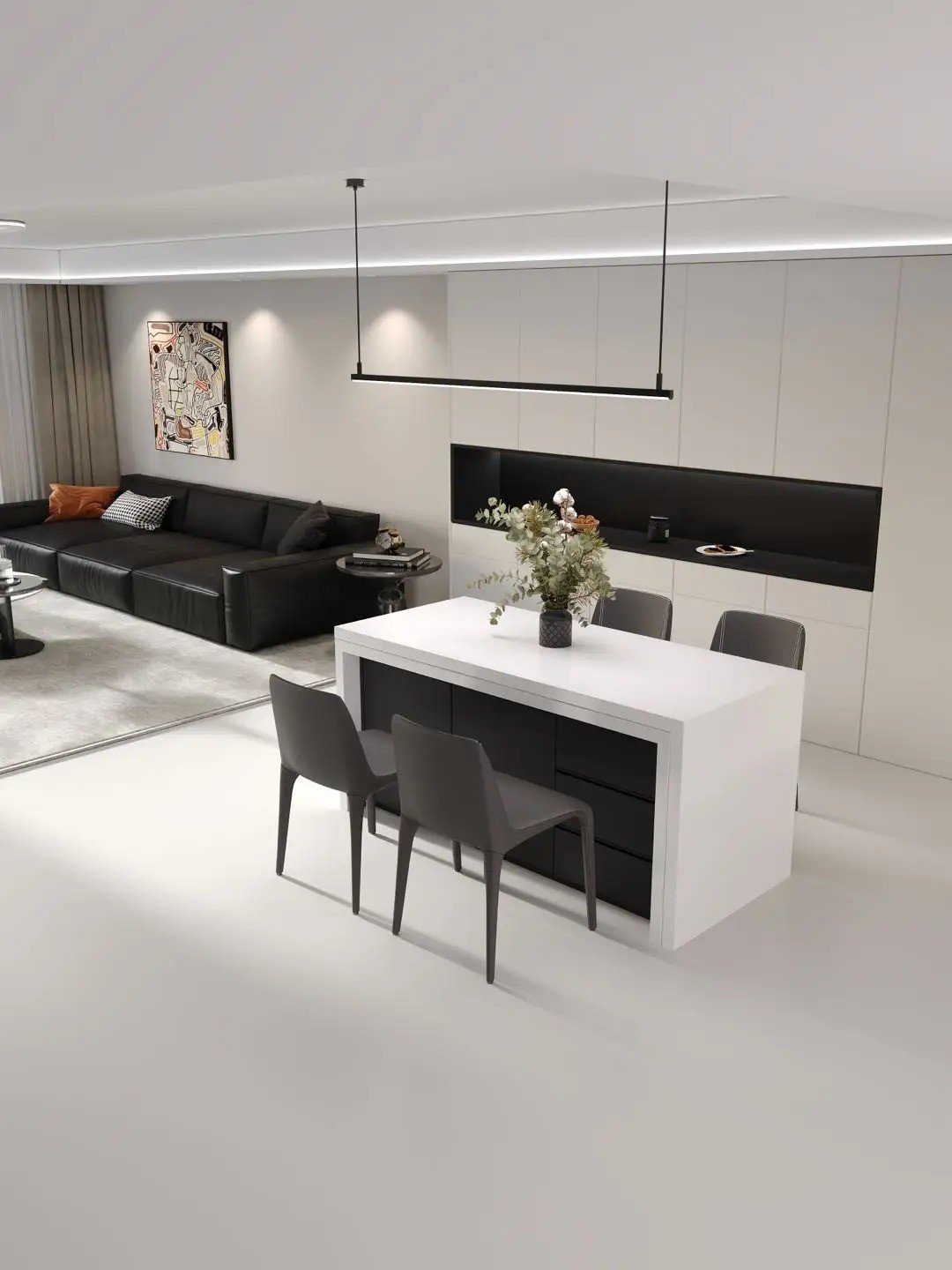 Island folding and telescopic series - Custom Kitchen Cabinets & Countertop | CHEERFUL Kenya image 30 detail view
