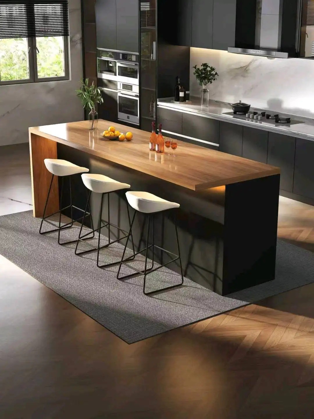 Island Bar Collection - Custom Kitchen Cabinets & Countertop | CHEERFUL Kenya image 5 detail view