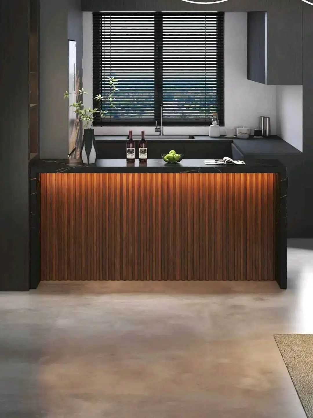 Island Bar Collection - Custom Kitchen Cabinets & Countertop | CHEERFUL Kenya image 13 detail view
