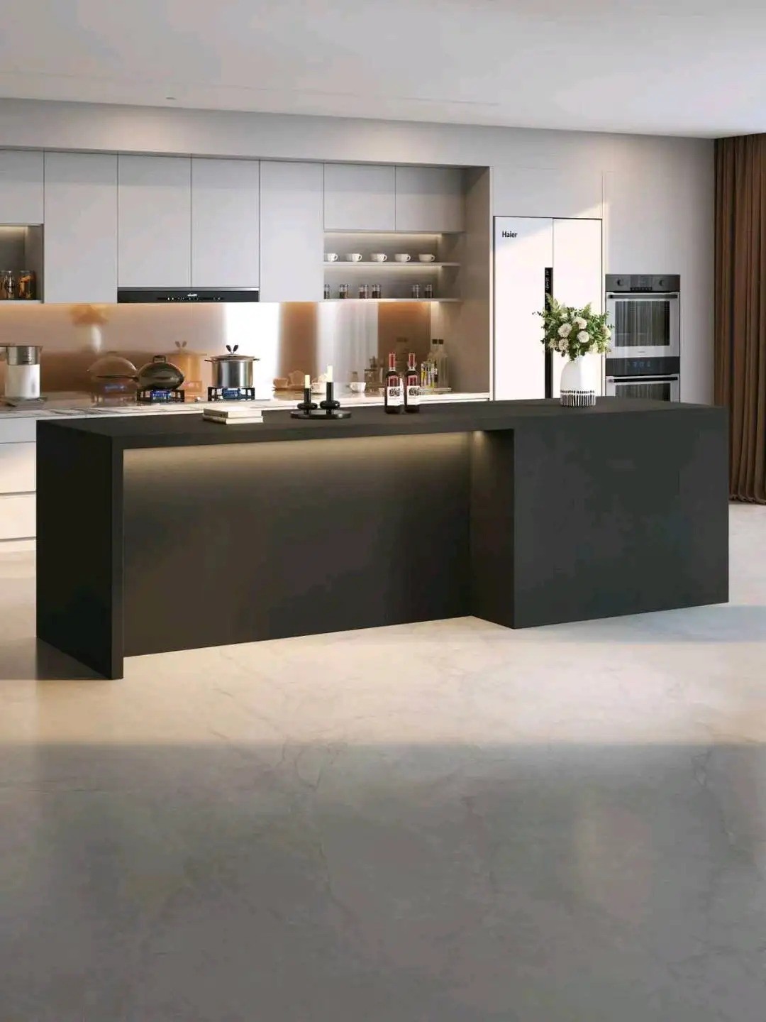 Island Bar Collection - Custom Kitchen Cabinets & Countertop | CHEERFUL Kenya image 16 detail view