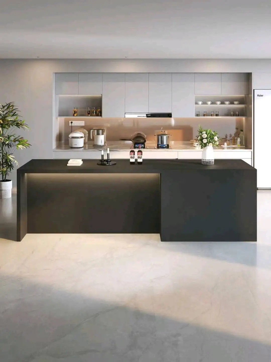 Island Bar Collection - Custom Kitchen Cabinets & Countertop | CHEERFUL Kenya image 17 detail view