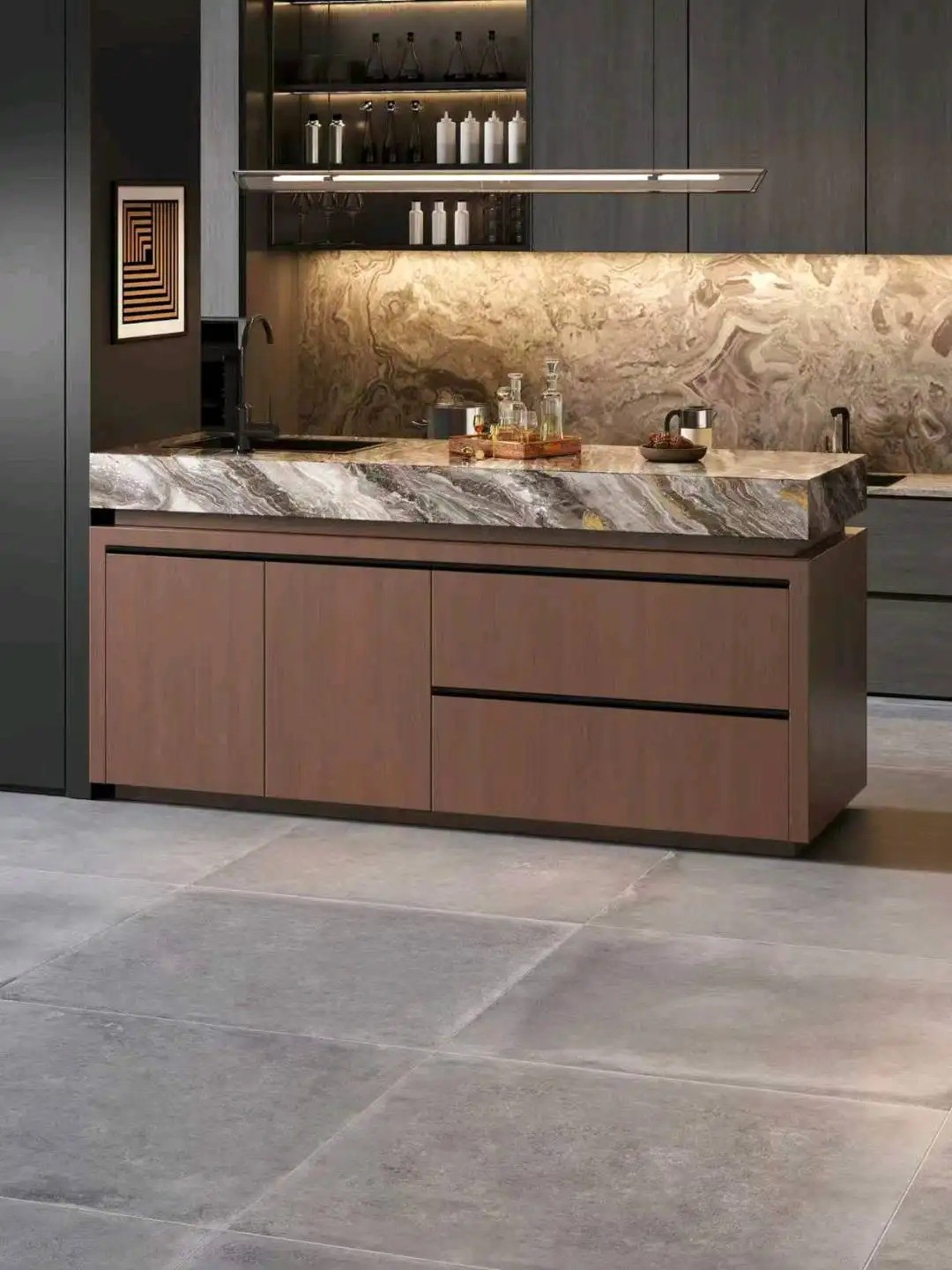 Island Bar Collection - Custom Kitchen Cabinets & Countertop | CHEERFUL Kenya image 20 detail view