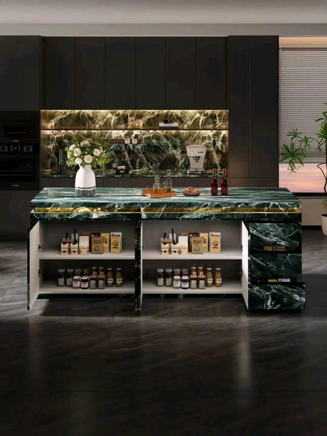 Island Bar Collection - Custom Kitchen Cabinets & Countertop | CHEERFUL Kenya image 34 detail view