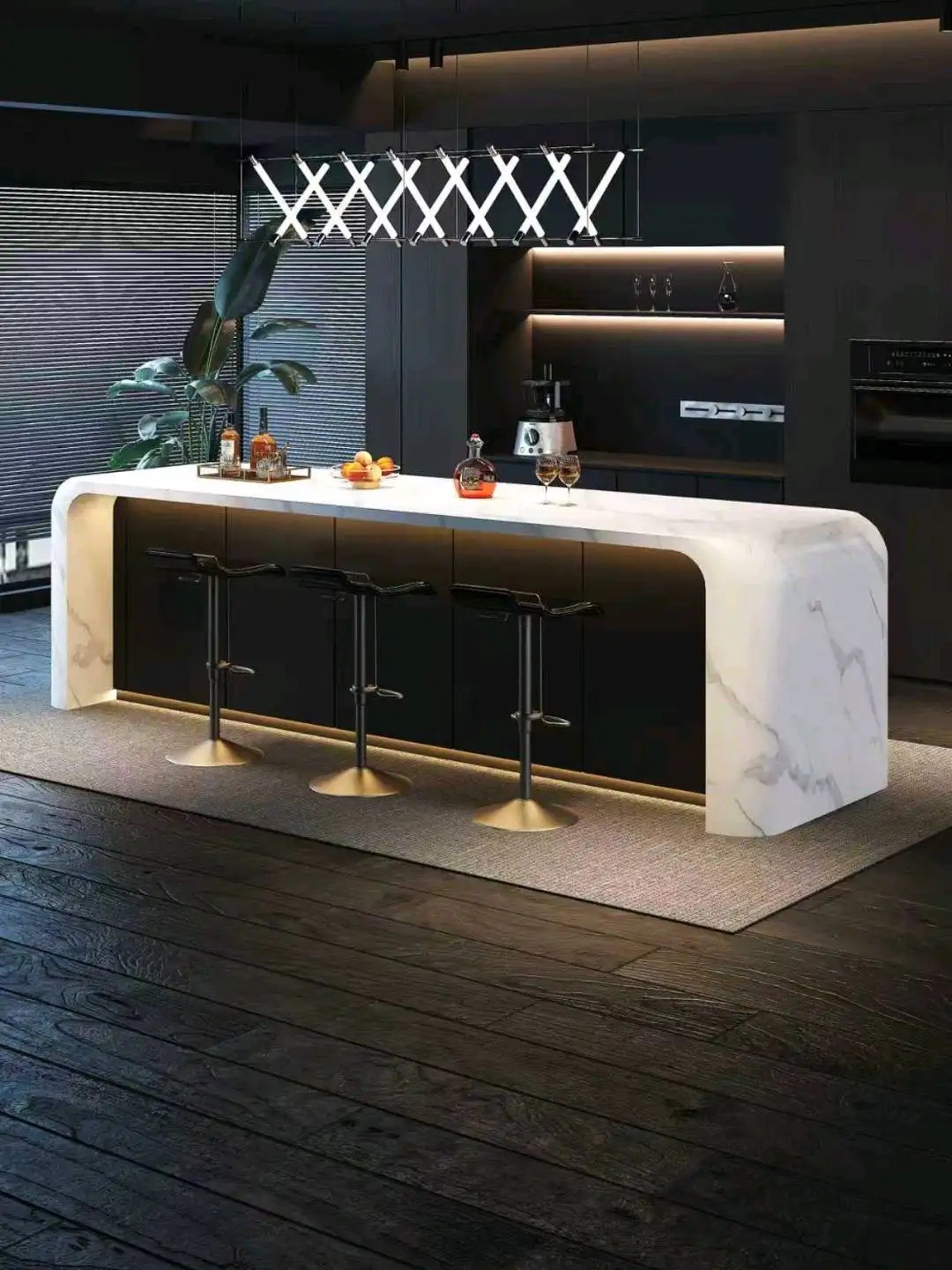 Island Bar Collection - Custom Kitchen Cabinets & Countertop | CHEERFUL Kenya image 36 detail view