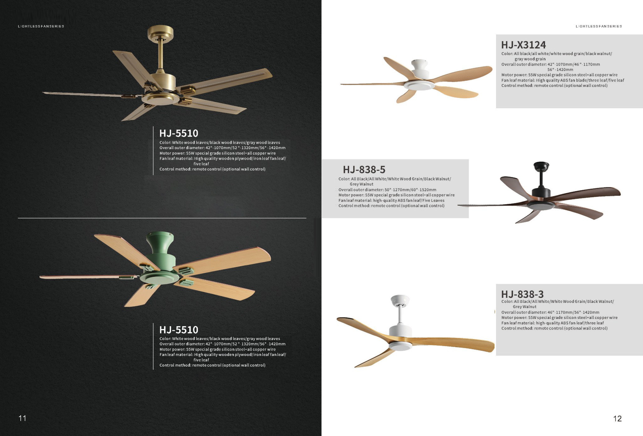 No light fan series - Ceiling Fans | CHEERFUL Kenya image 5 detail view