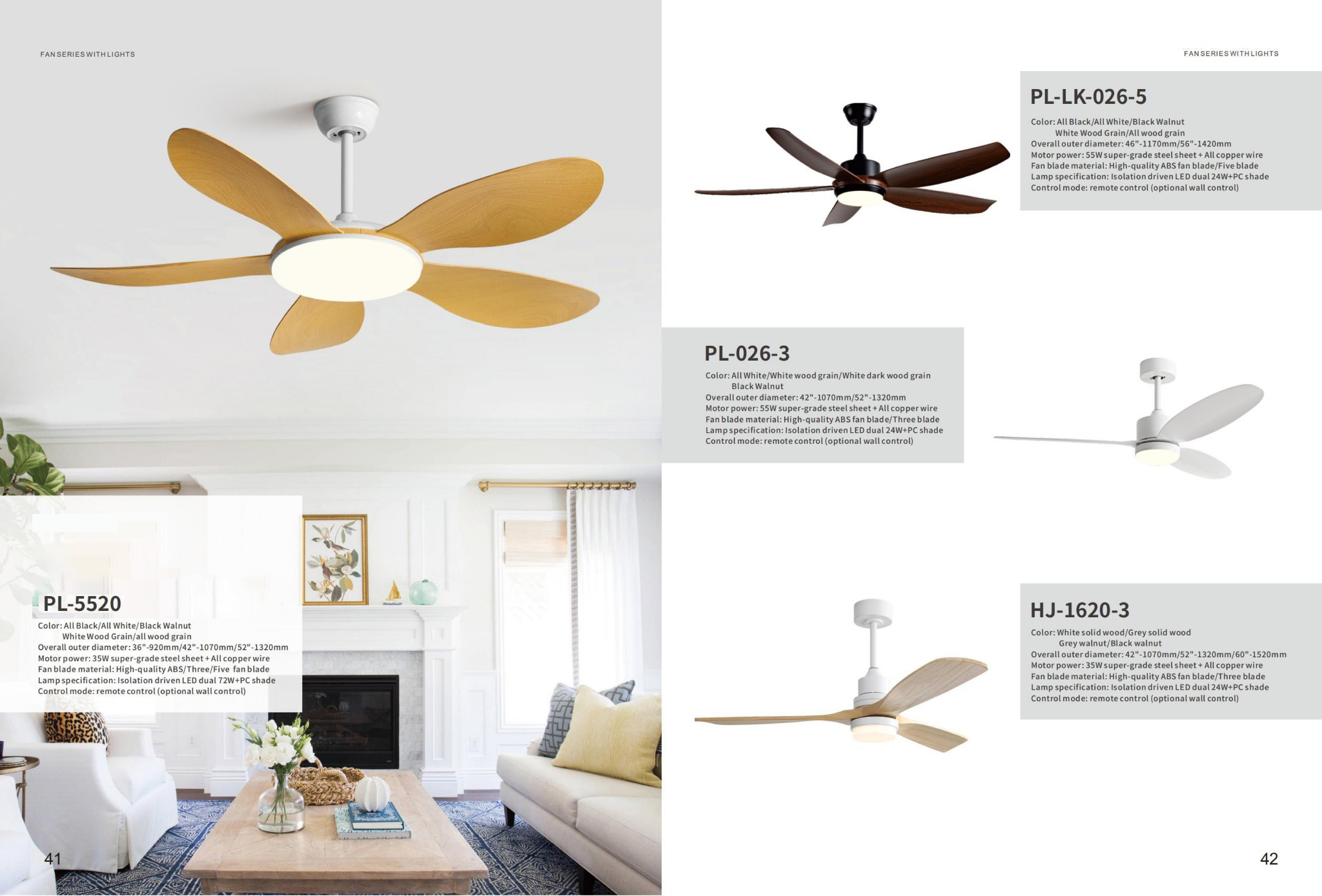 Fan light series with lights - Ceiling Fans | CHEERFUL Kenya image 5 detail view