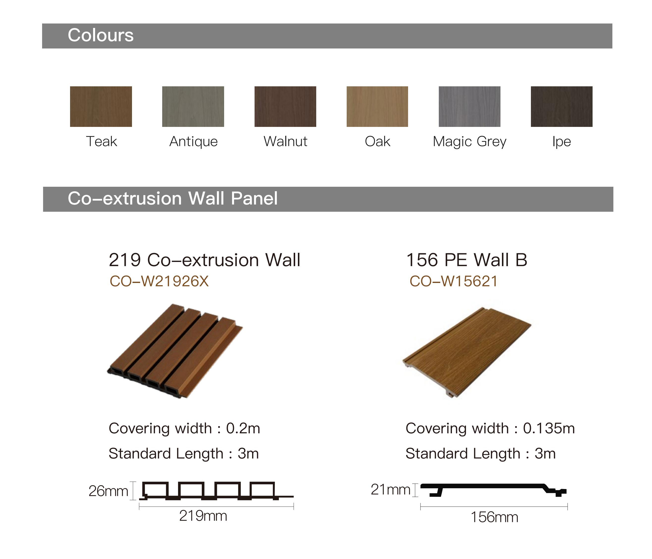 Outdoor Wall Panel - WPC products | CHEERFUL Kenya image 2 detail view
