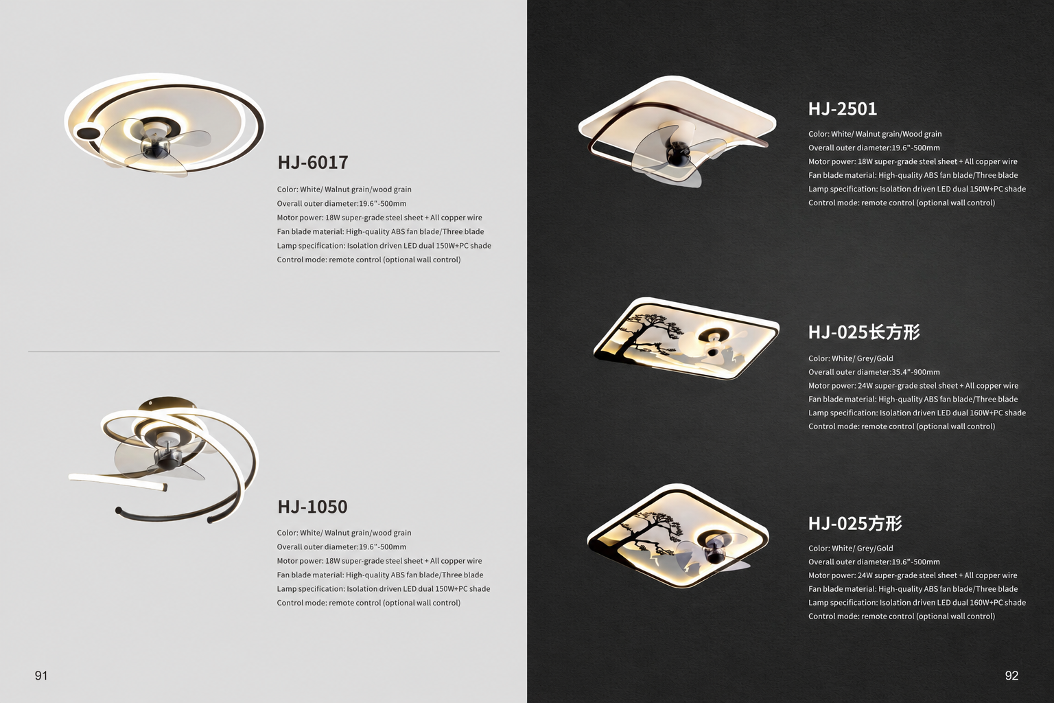 Bedroom Ceiling Fan Light Series - Ceiling Fans | CHEERFUL Kenya image 5 detail view