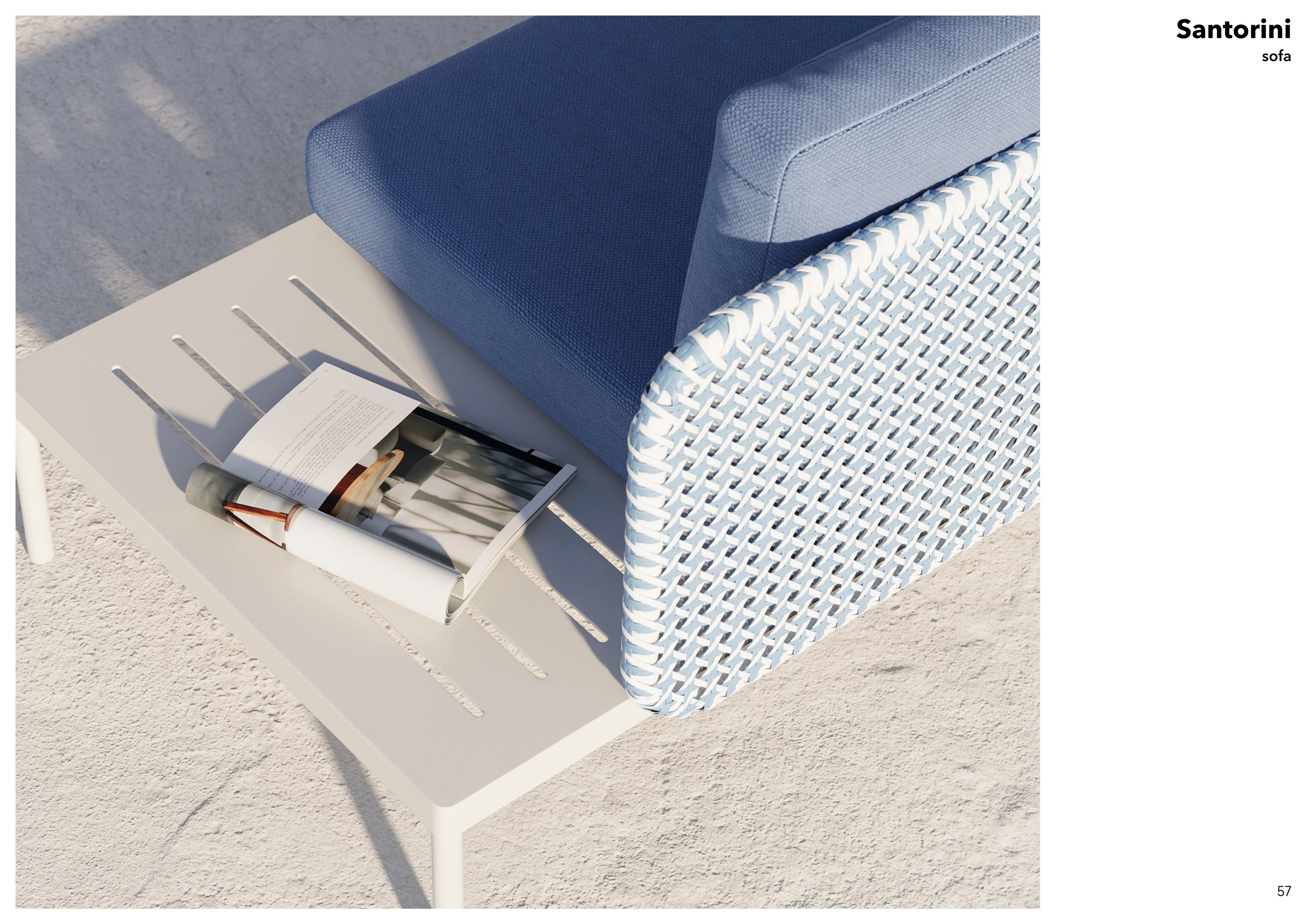 Santorini sofa collection - Indoor and Outdoor Furniture | CHEERFUL Kenya image 3 detail view