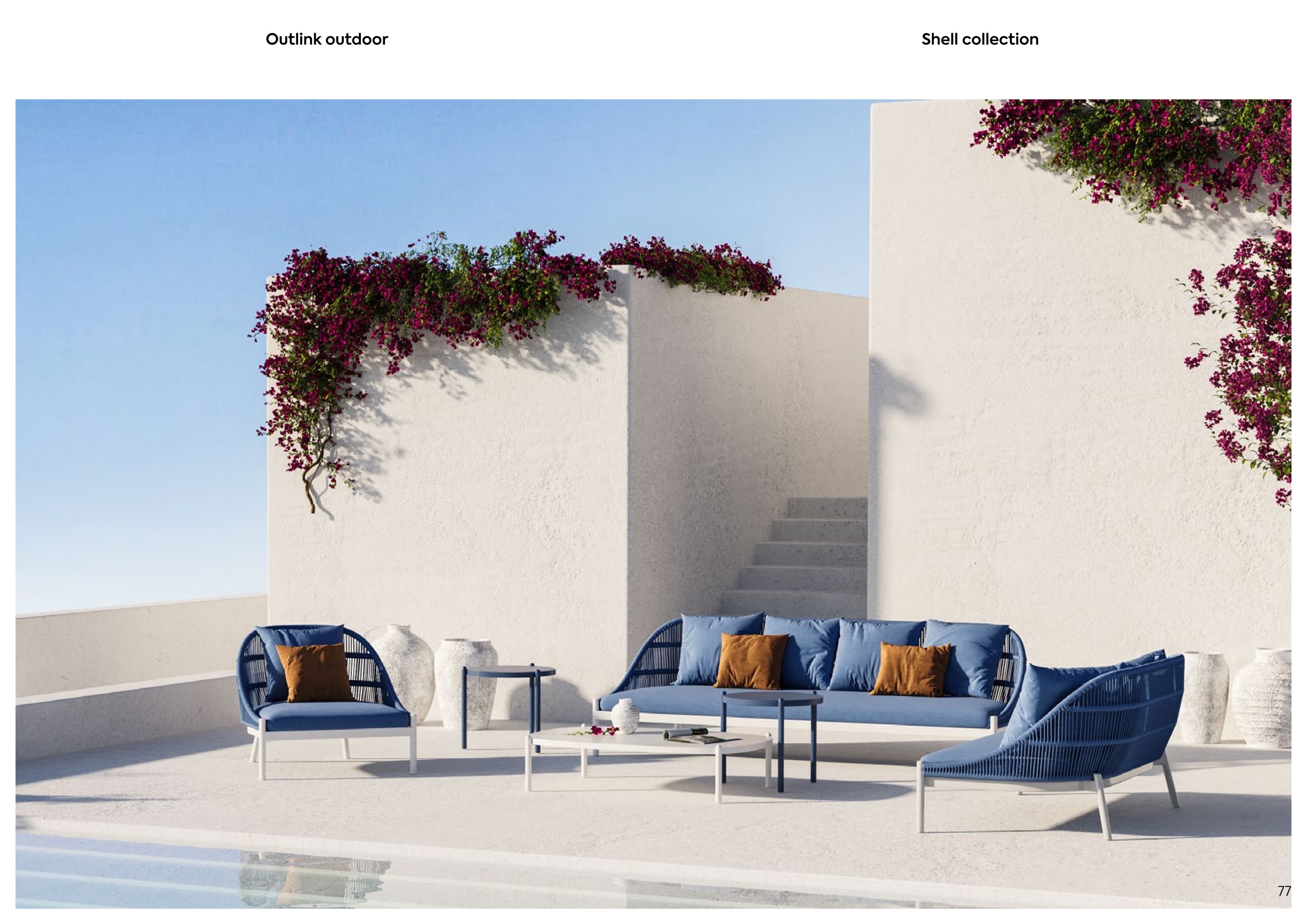 Shell sofa collection - Indoor and Outdoor Furniture | CHEERFUL Kenya detail view