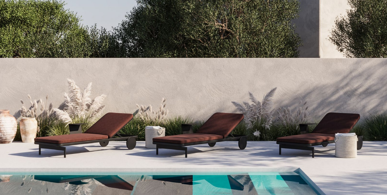 Oliver chaise lounge - Indoor and Outdoor Furniture | CHEERFUL Kenya
